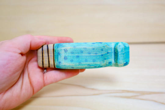 Wooden Baby Narwhal Toy