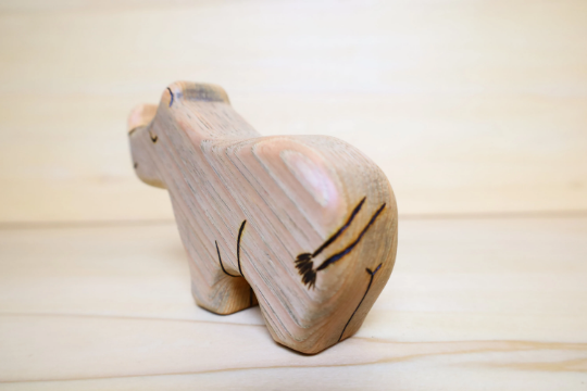 Wooden Rhinoceros Toys