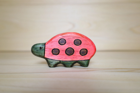 Wooden Ladybug Toy