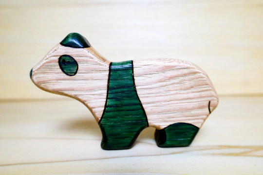 Wooden Panda Toy