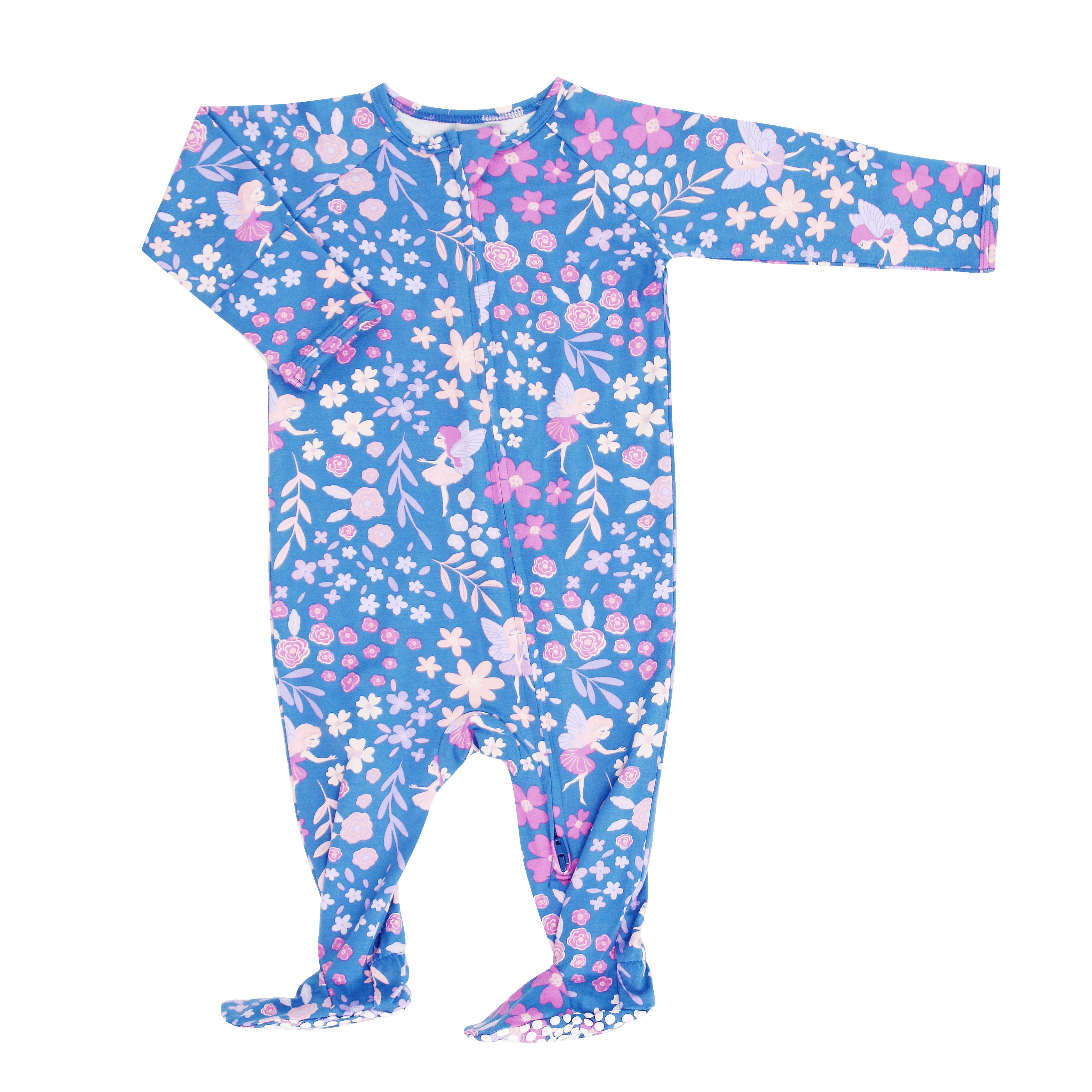 Dream A Little Dream Zipper Footie