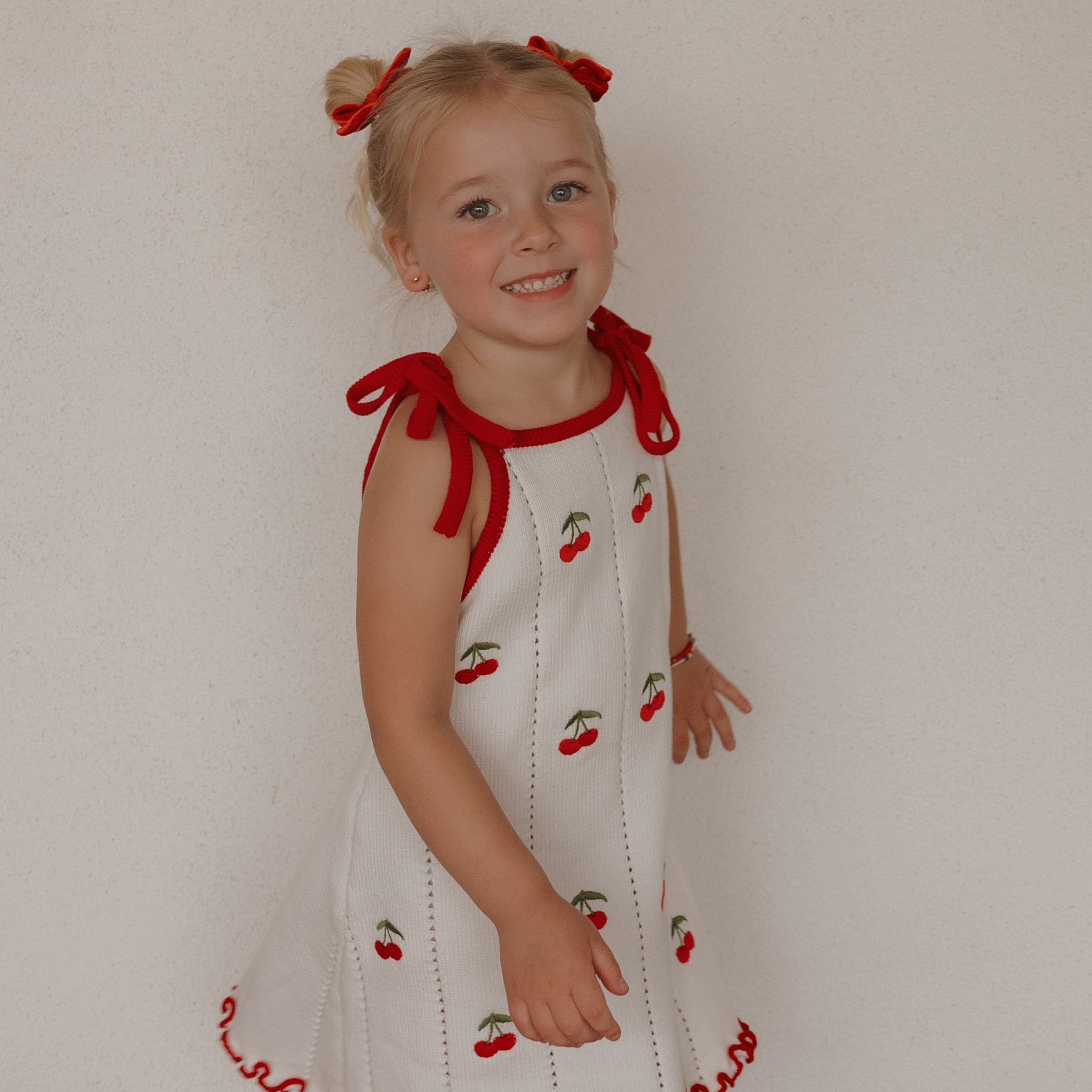 Knit Dress | Cherry