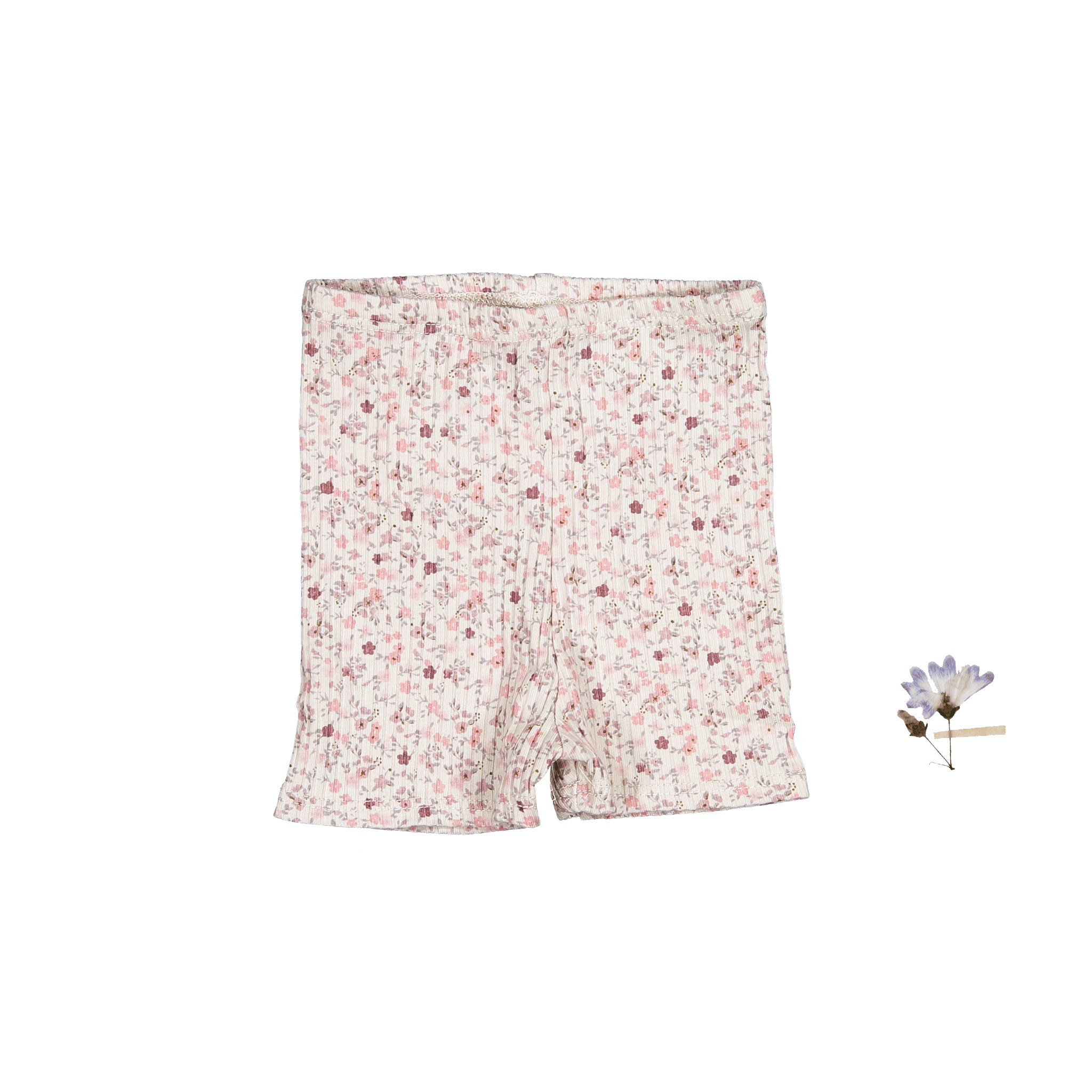 The Printed Short - Dusty Mauve Floral