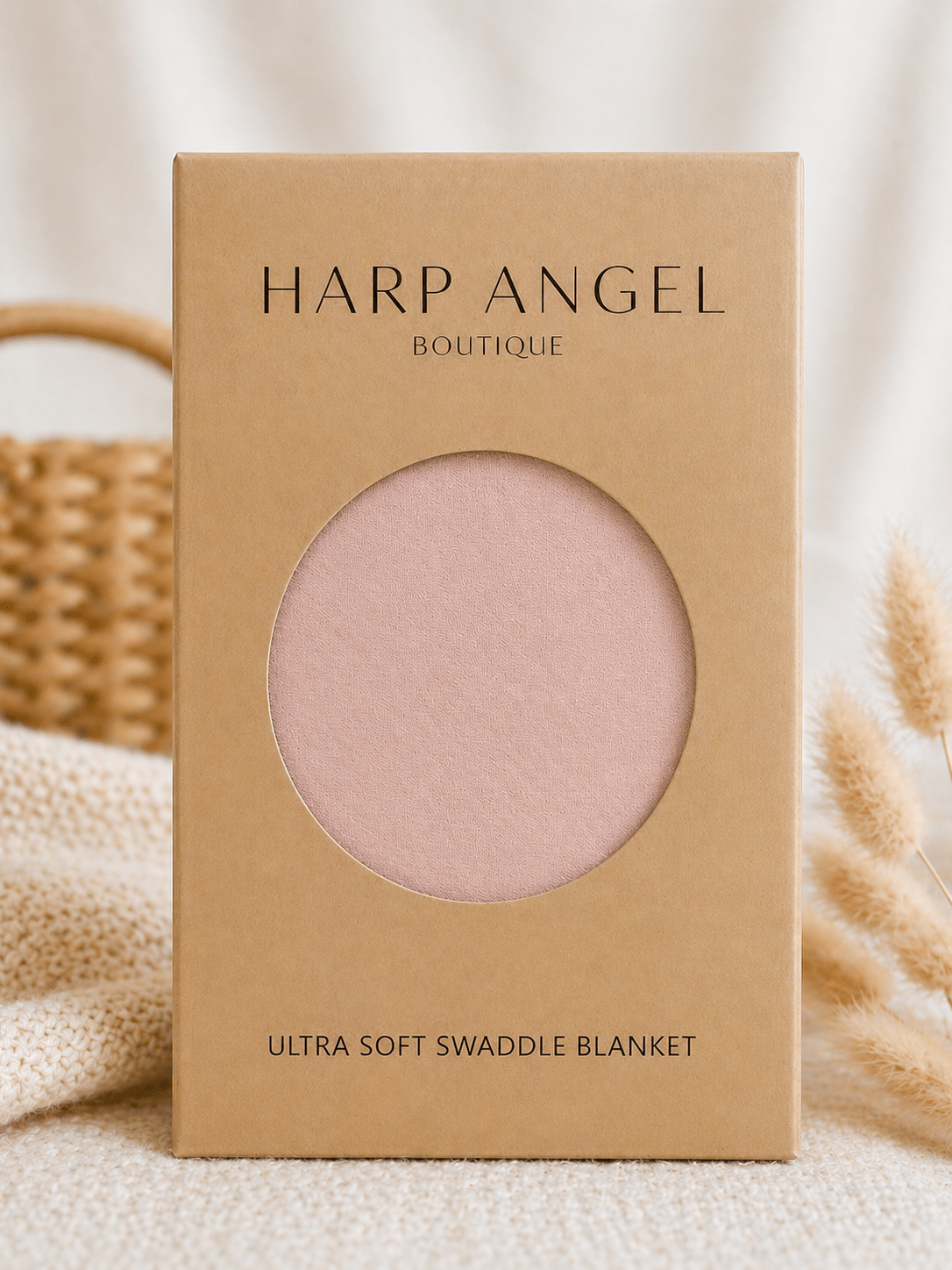 Bamboo Stretch Swaddle - Dusty Pink