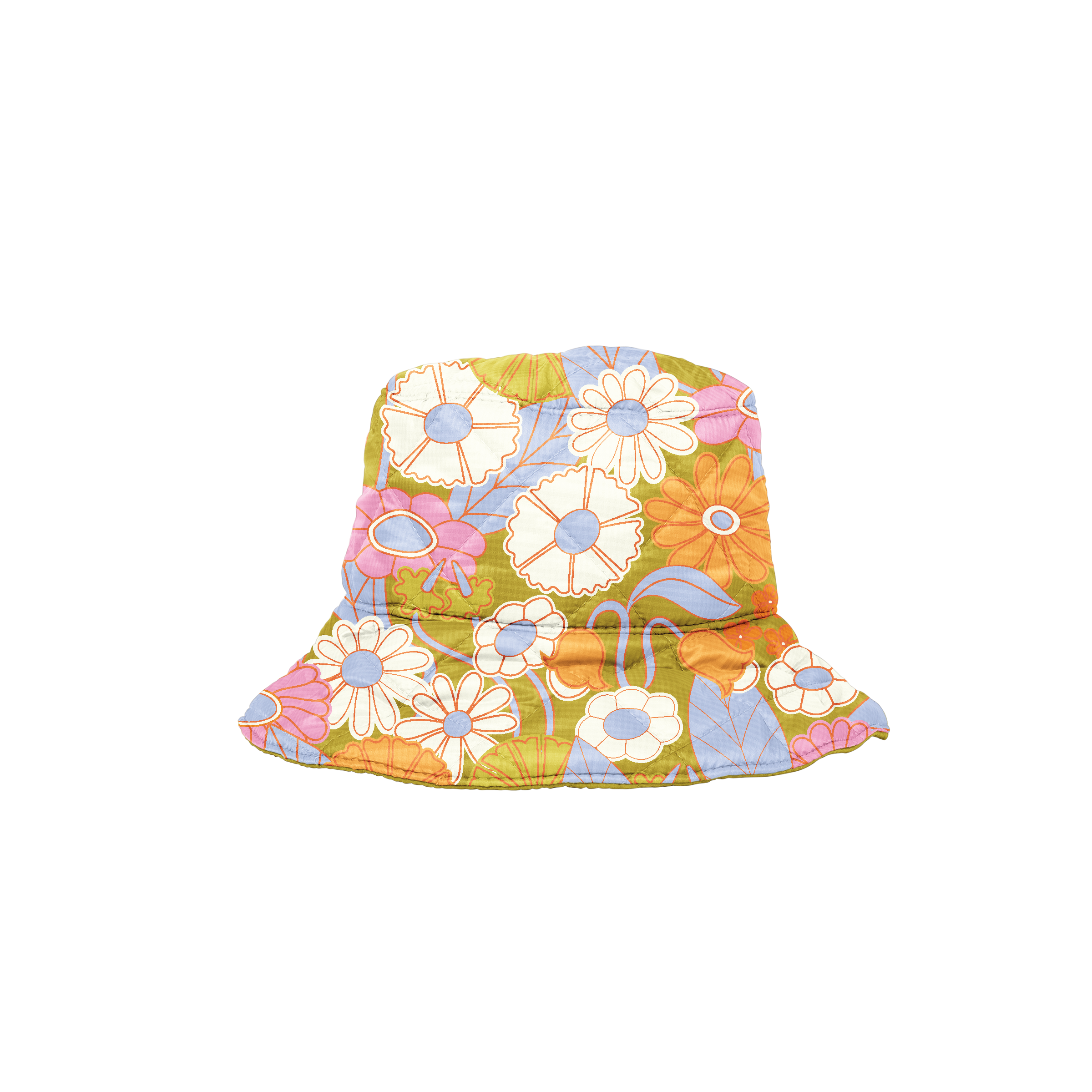 Gatherin' Flowers Puffy Bucket Hat