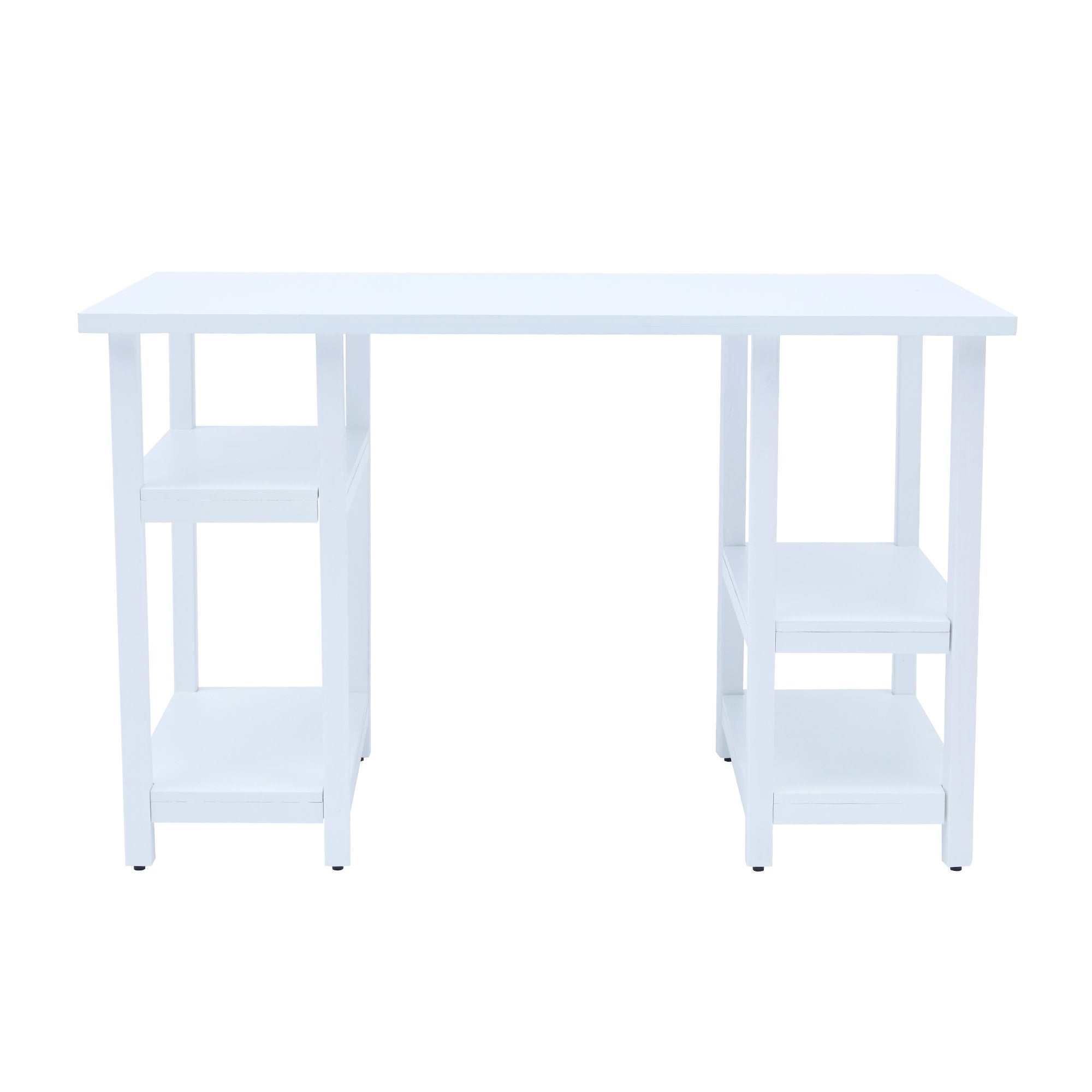 Fantasy Fields Wooden Play Desk With Shelves And Chair, White