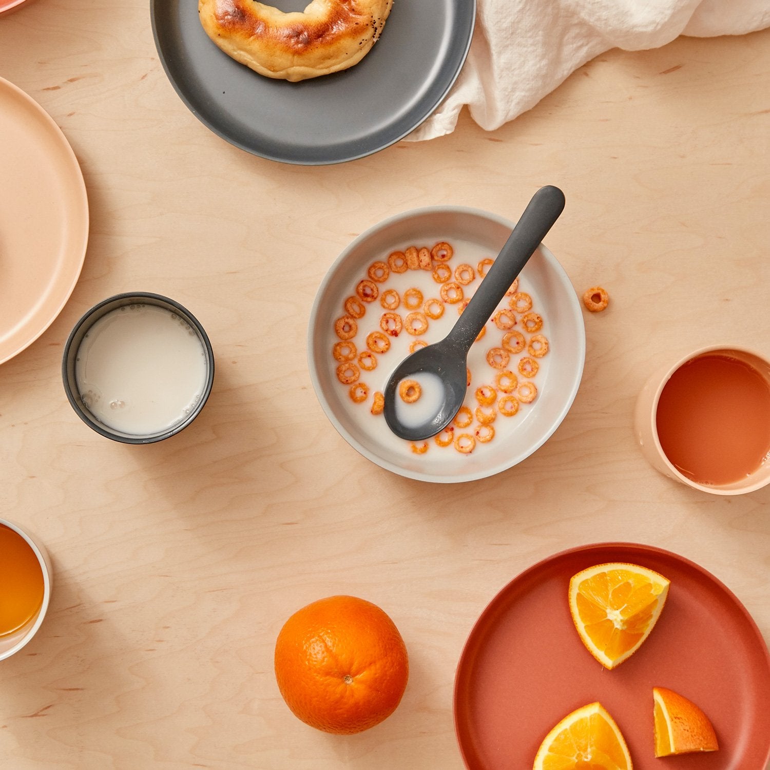 Bamboo Kids Bowl - Set Of 4 - Cloud