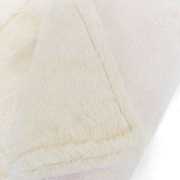 Luxury Duo Borderless Blanket - Pink/ivory