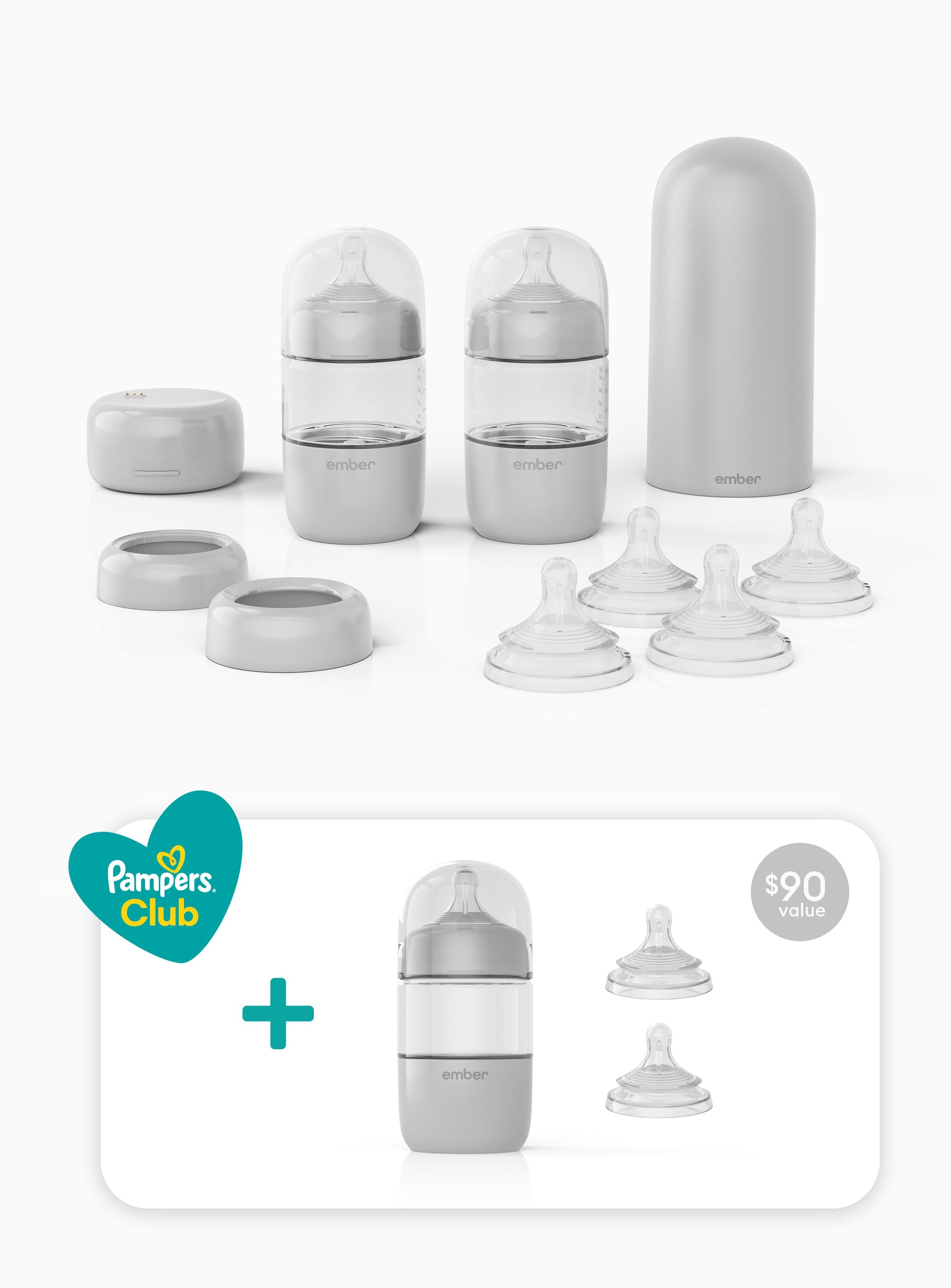 Ember Baby Bottle System Plus (pampers Exclusive)