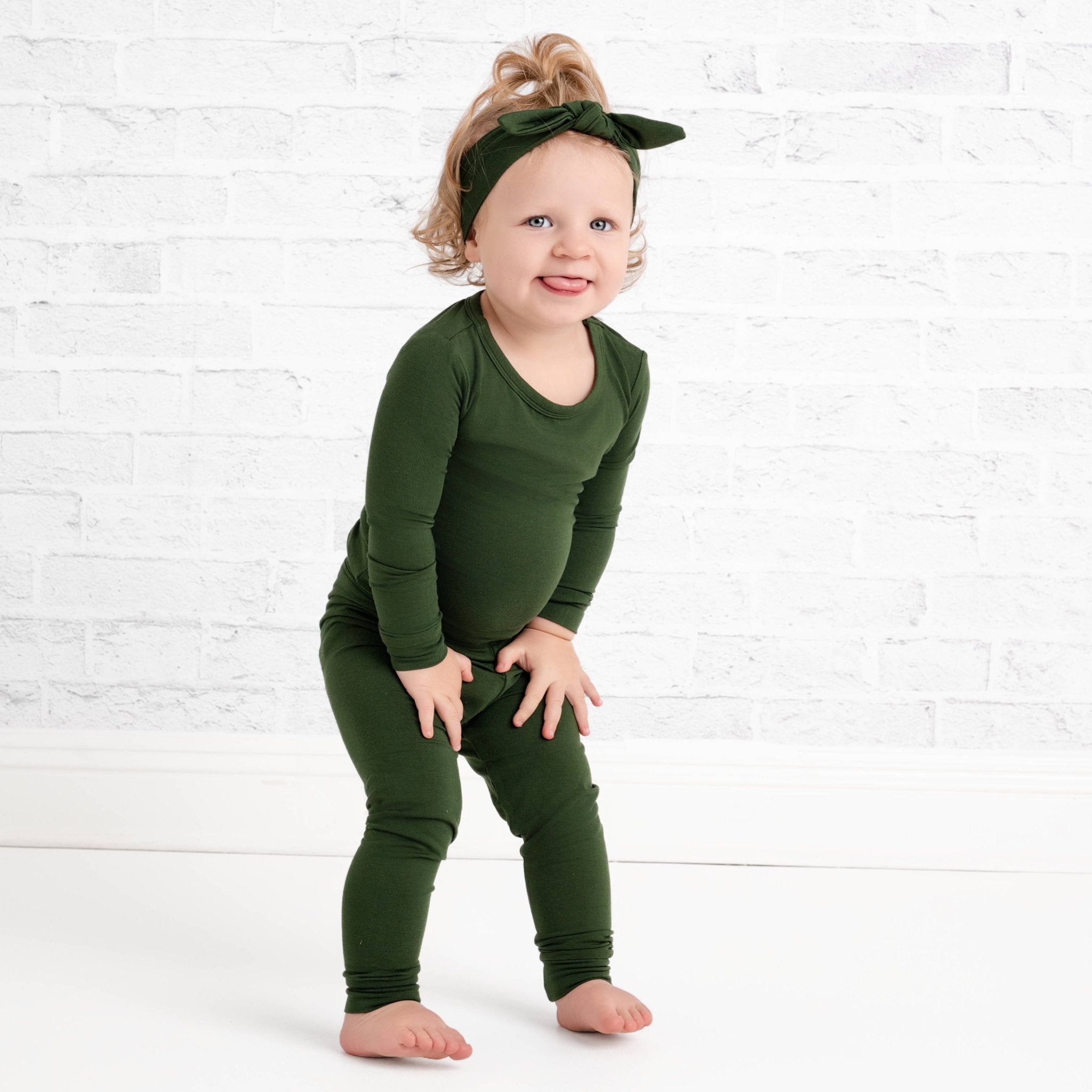 Emerald Long Sleeve Pj's