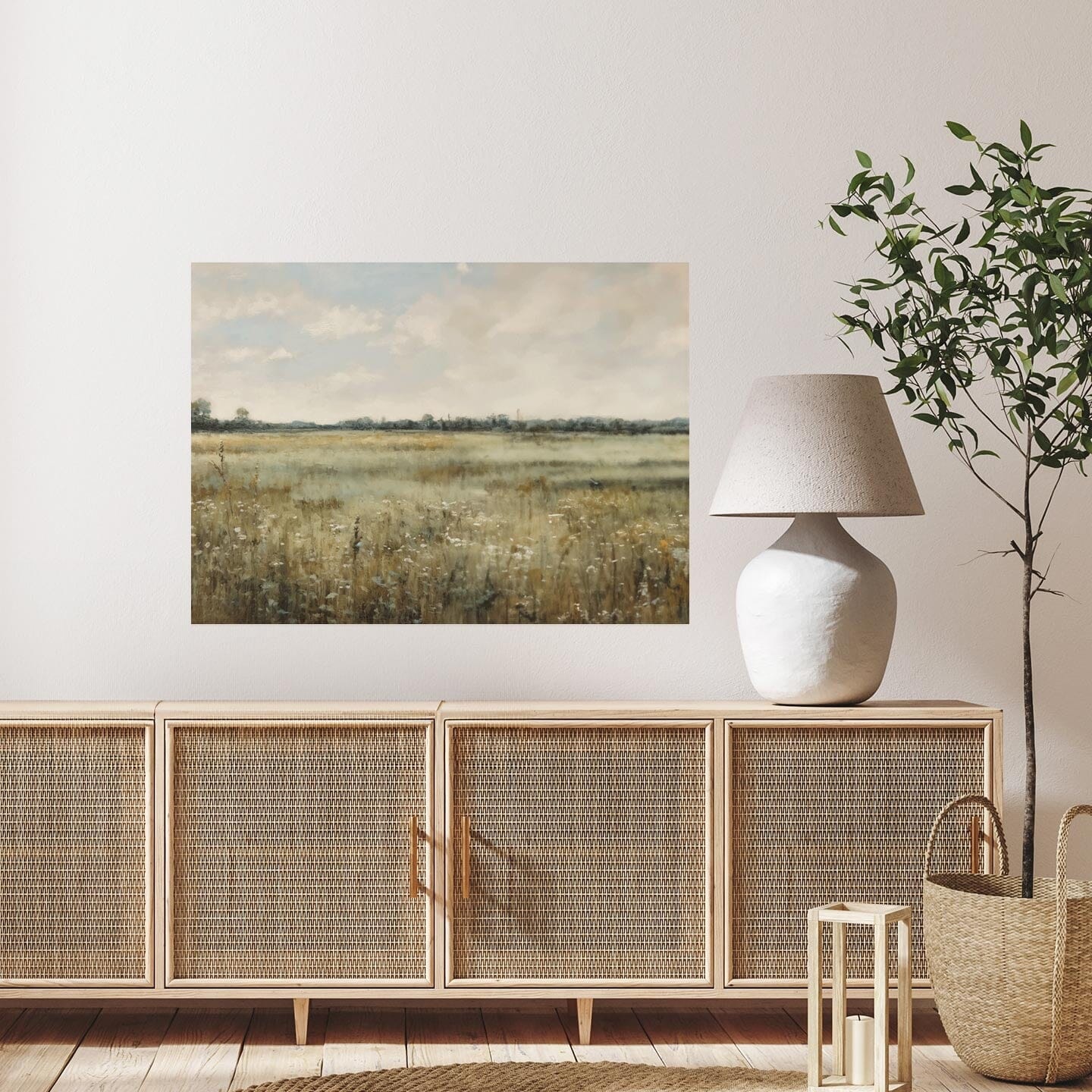 Emerald Meadows Wall Mural