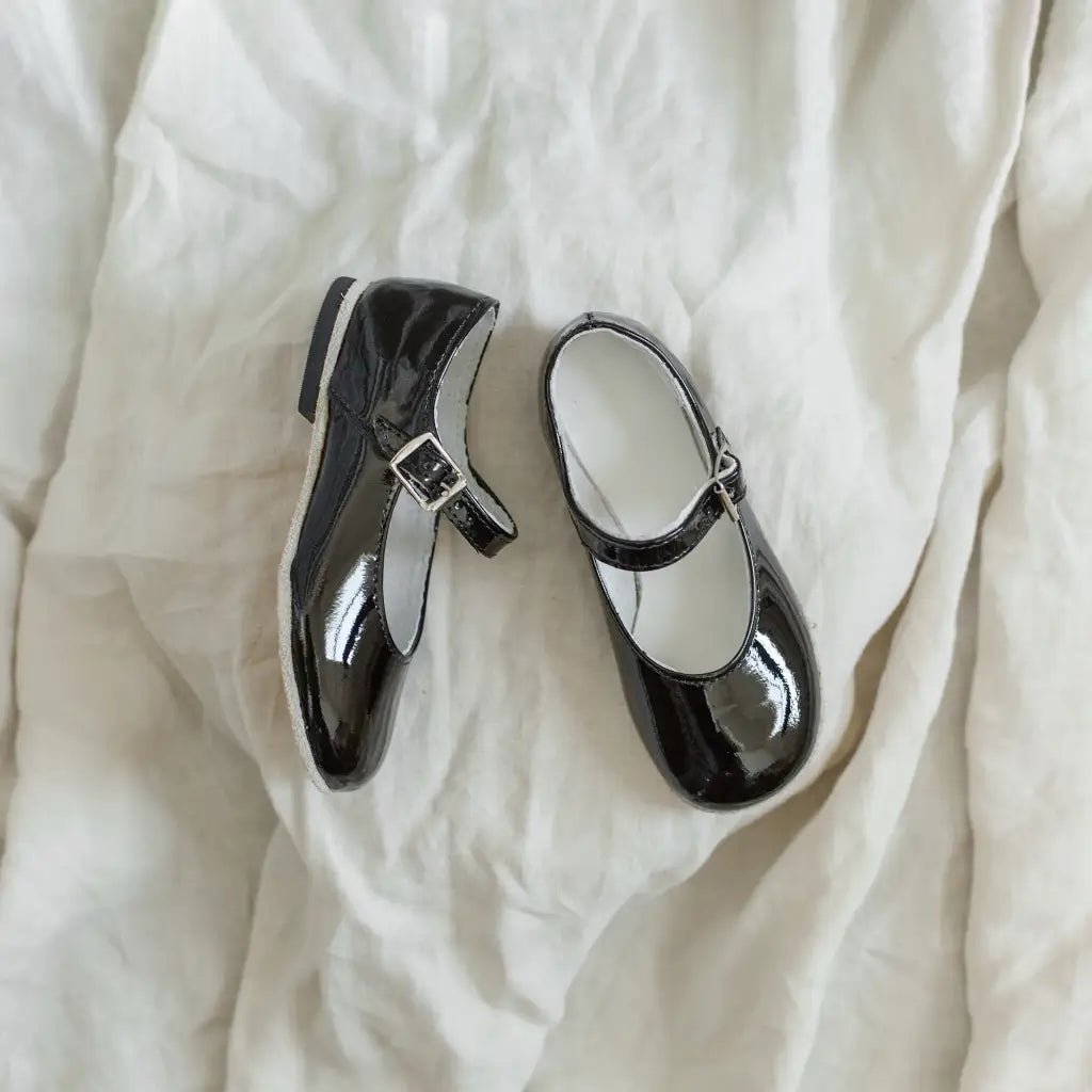 Emma Mary Jane - Black Patent