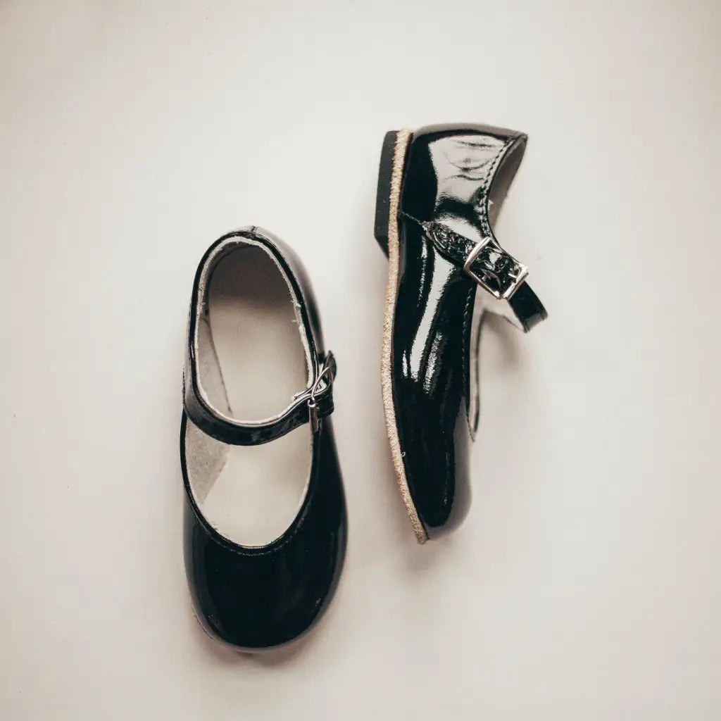 Emma Mary Jane - Black Patent
