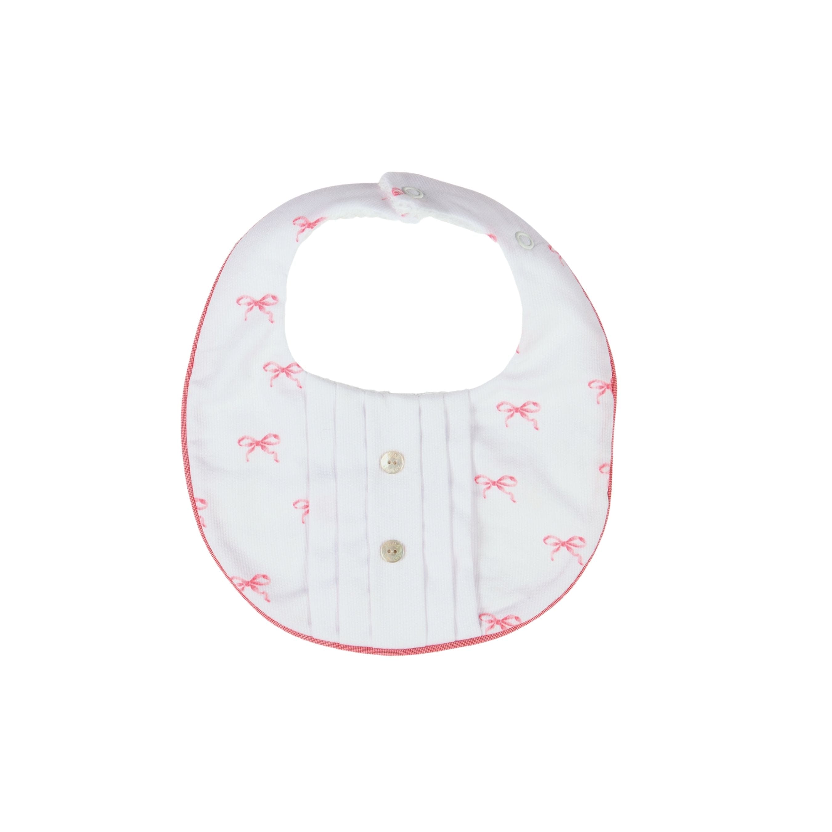Eny | Girls Bow-print Cotton Bib