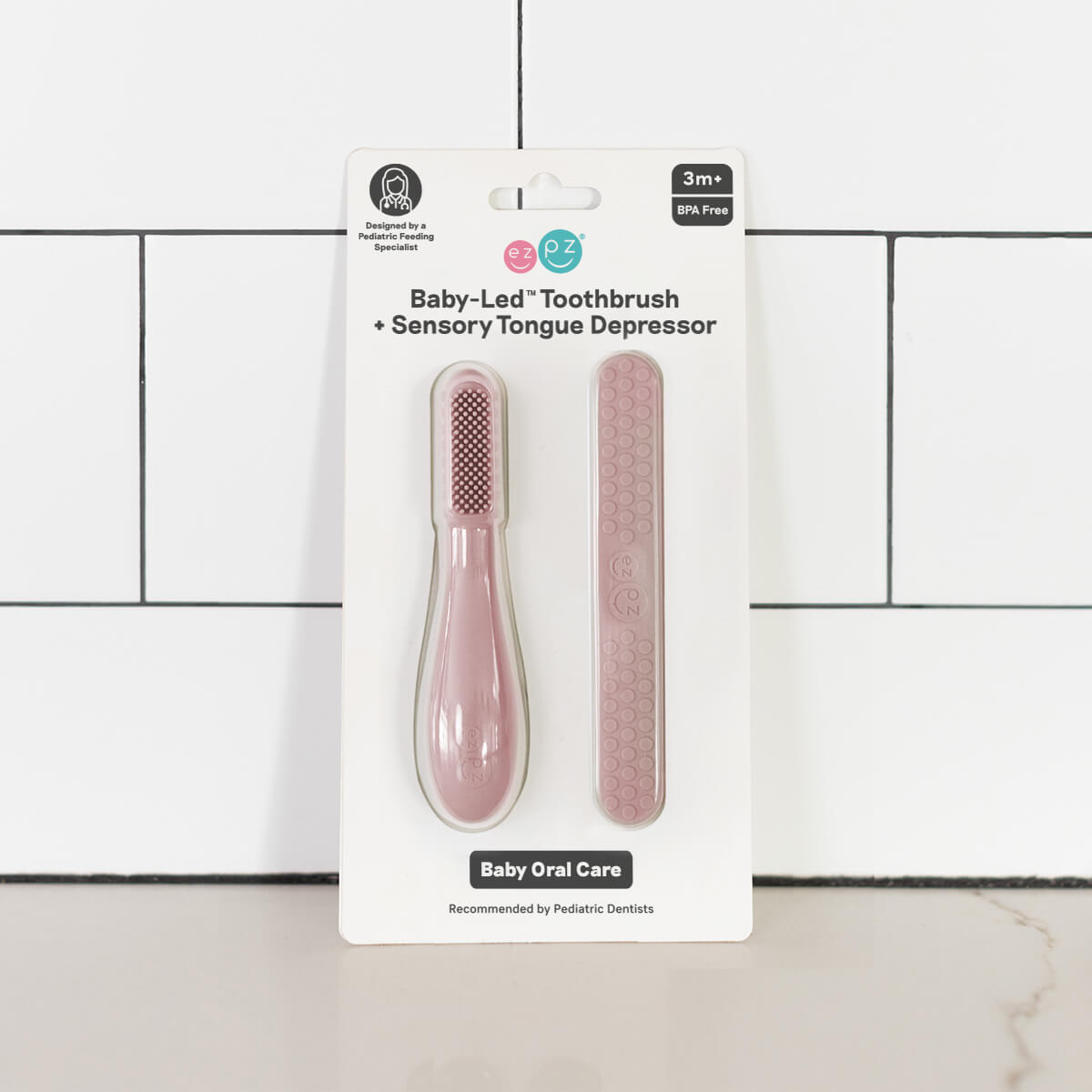 Baby-led™ Toothbrush + Tongue Depressor