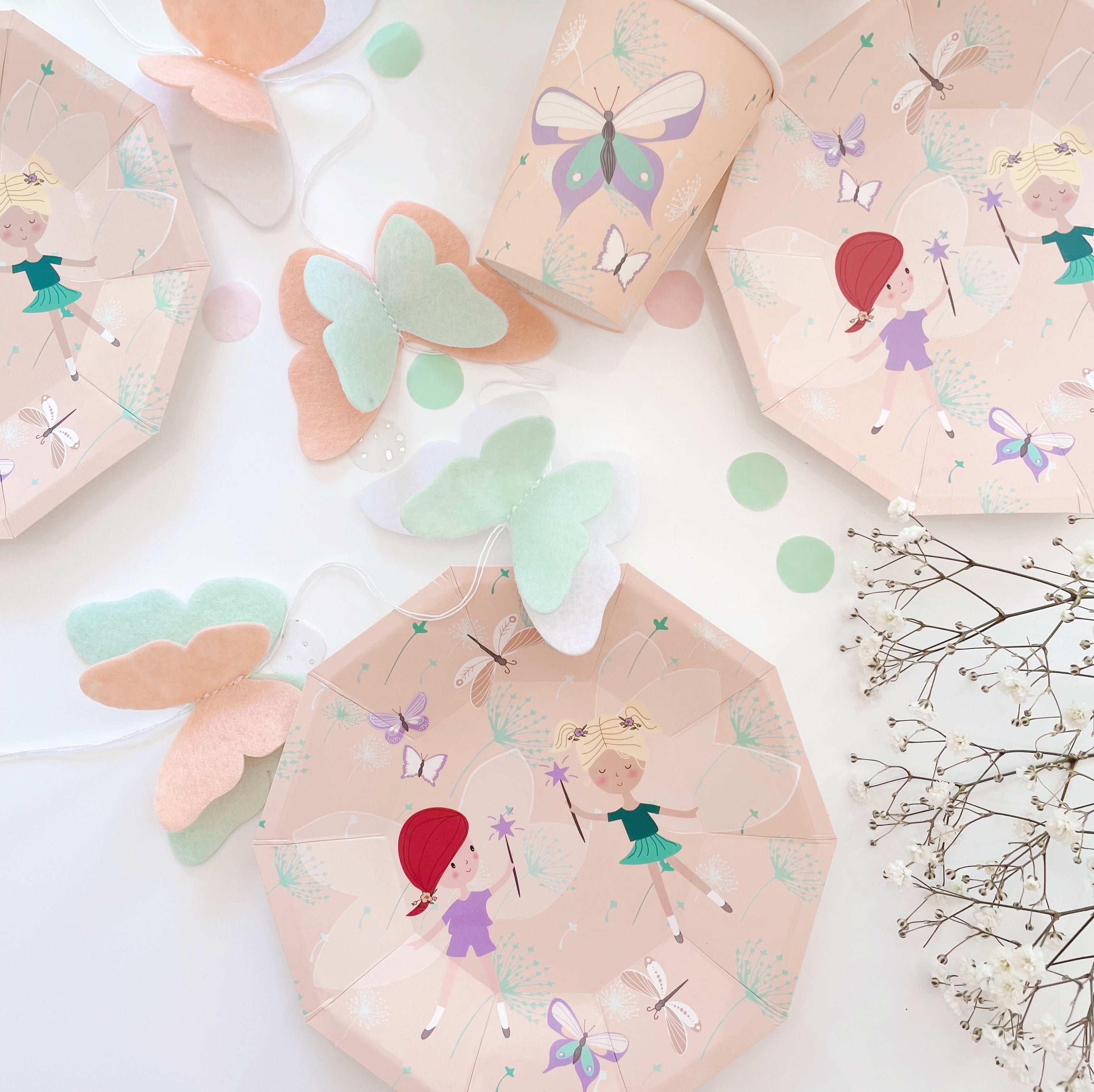 Magical Fairies Cups (set Of 8)