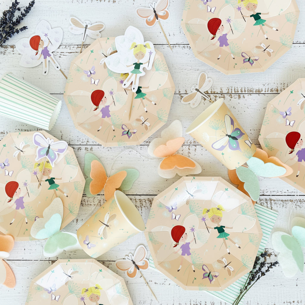 Magical Fairies Toppers (set Of 12)