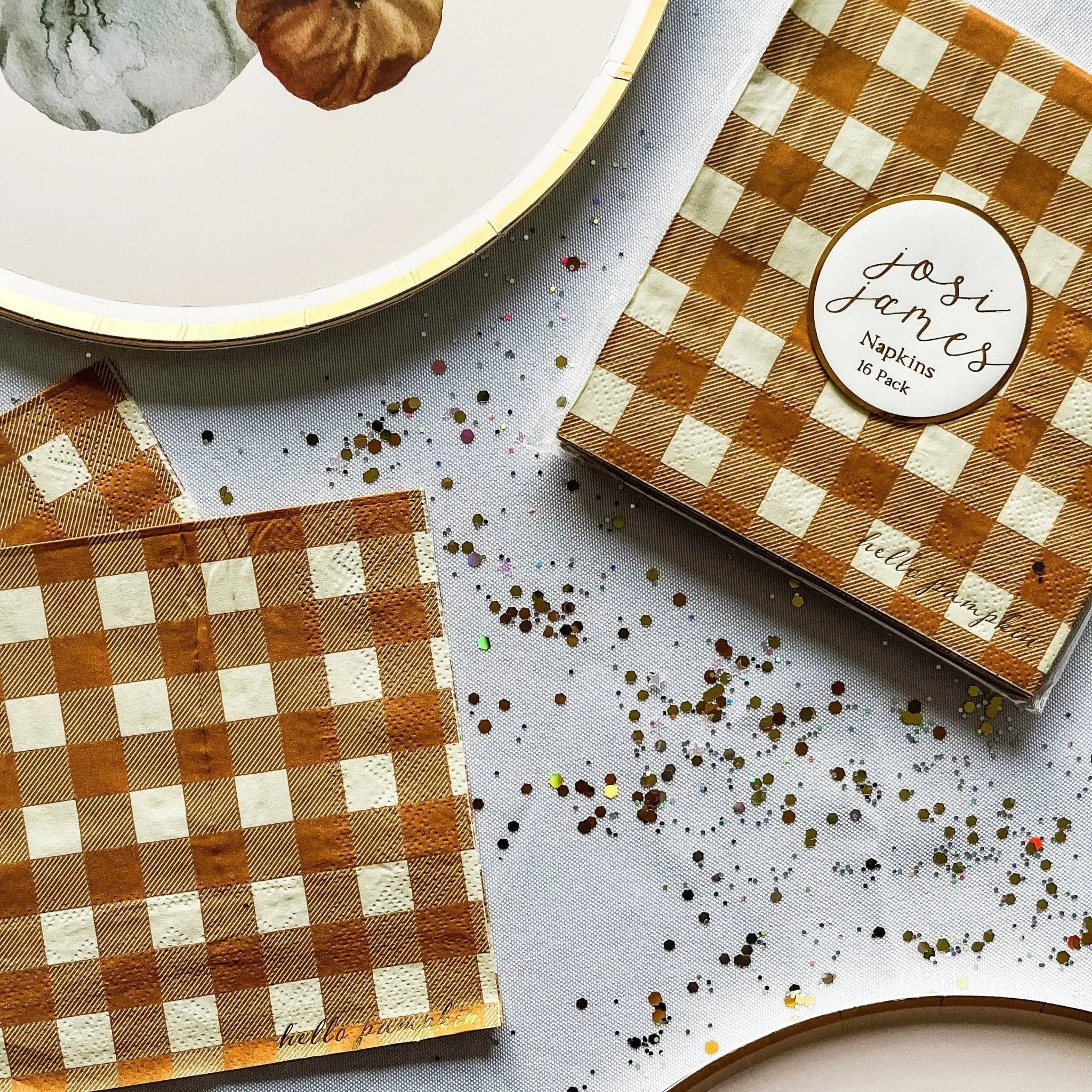 Fall Plaid Napkin