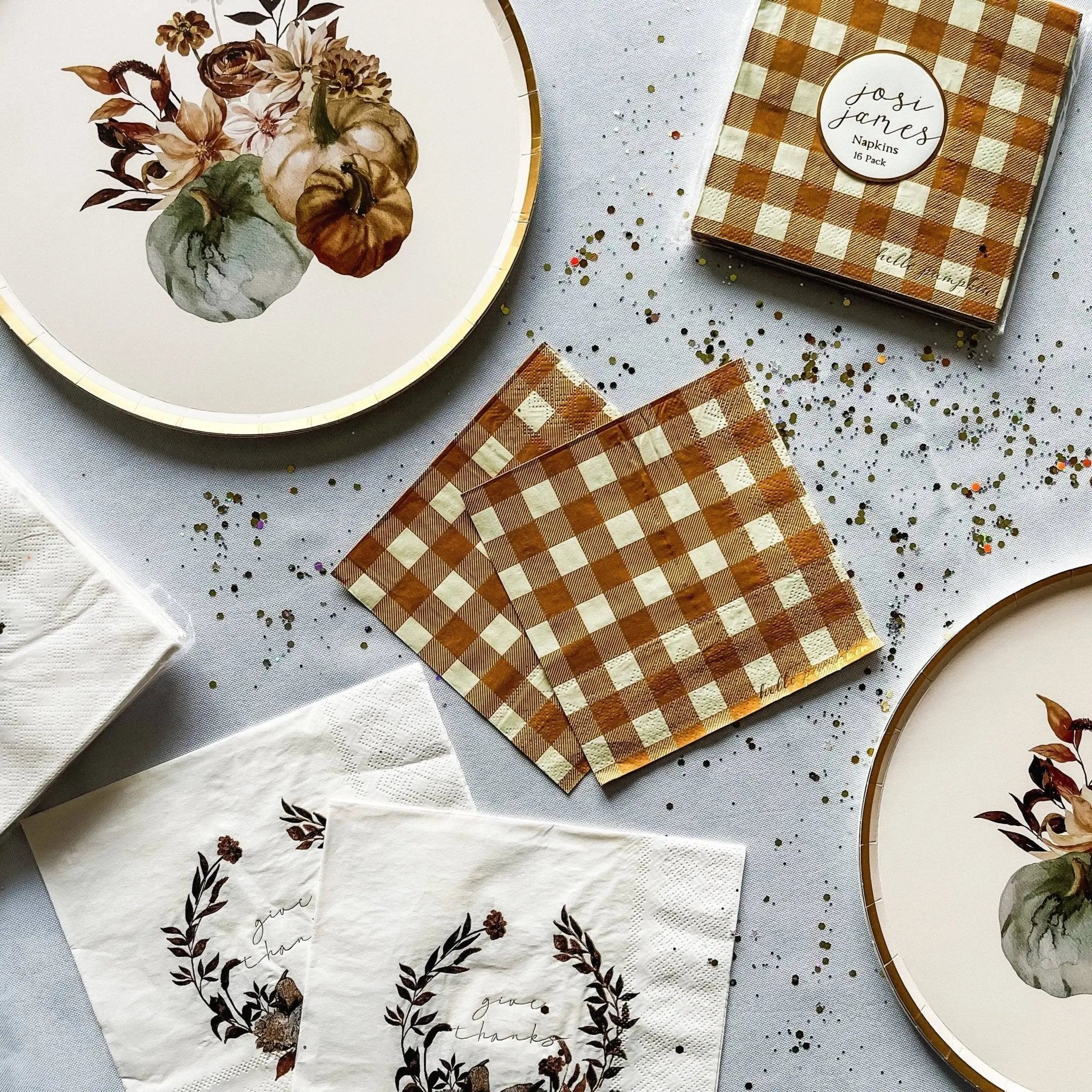 Fall Plaid Napkin