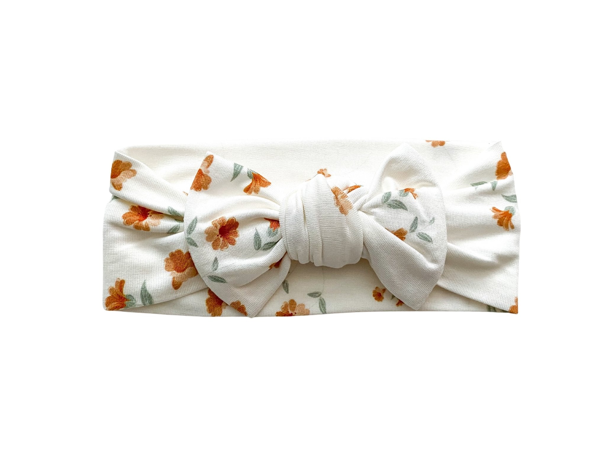 Knotted Headband - Falling Floral