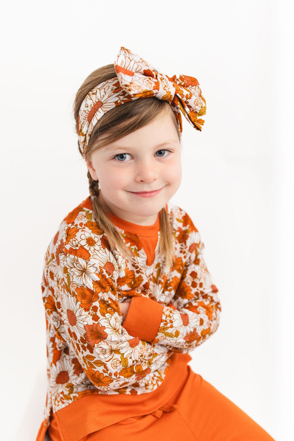 Falling For Florals Kids Jogger Set