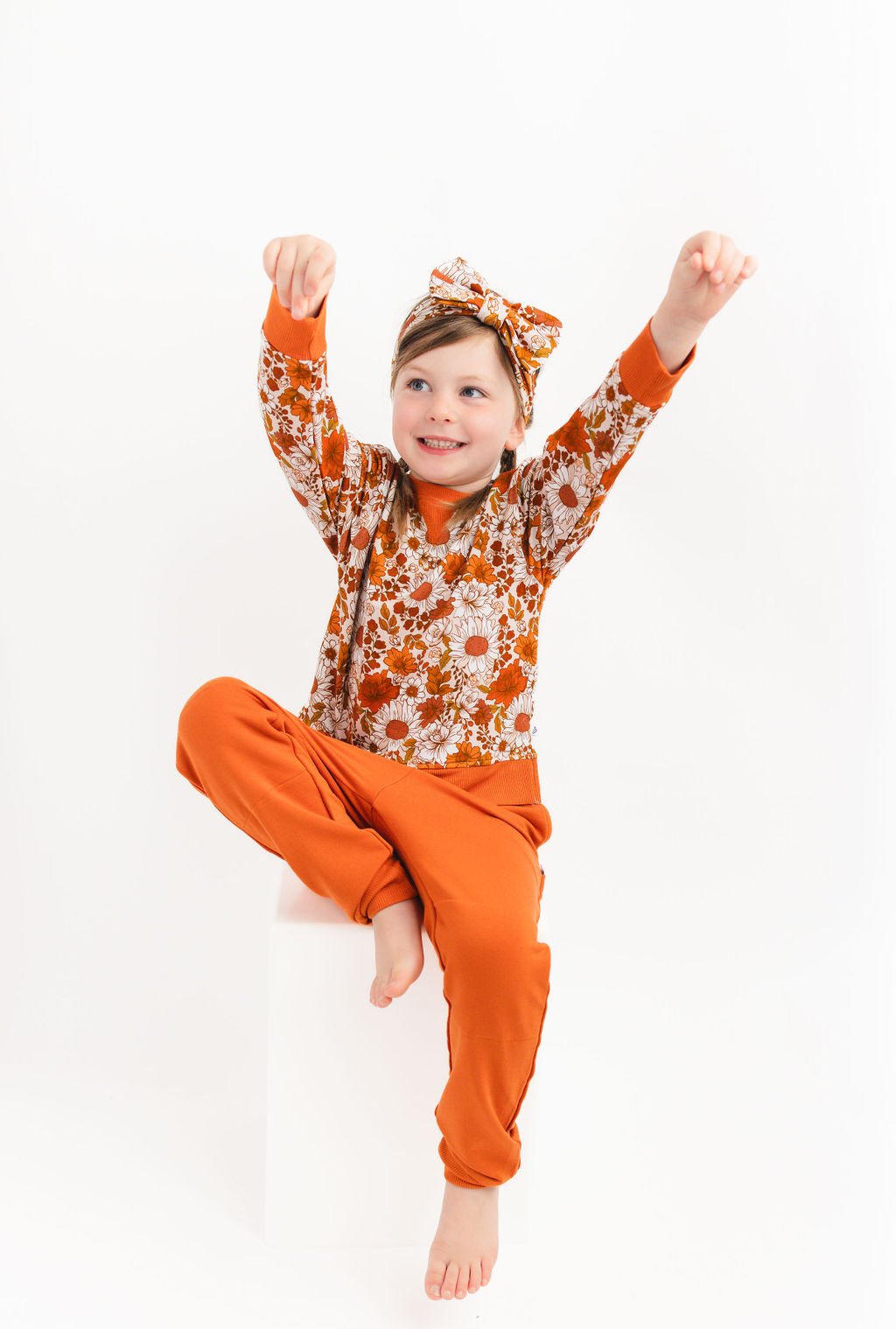 Falling For Florals Kids Jogger Set