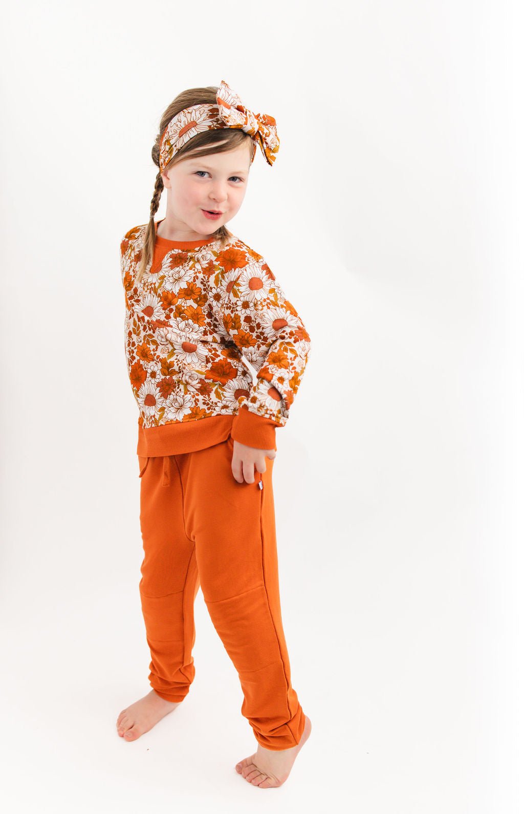 Falling For Florals Kids Jogger Set