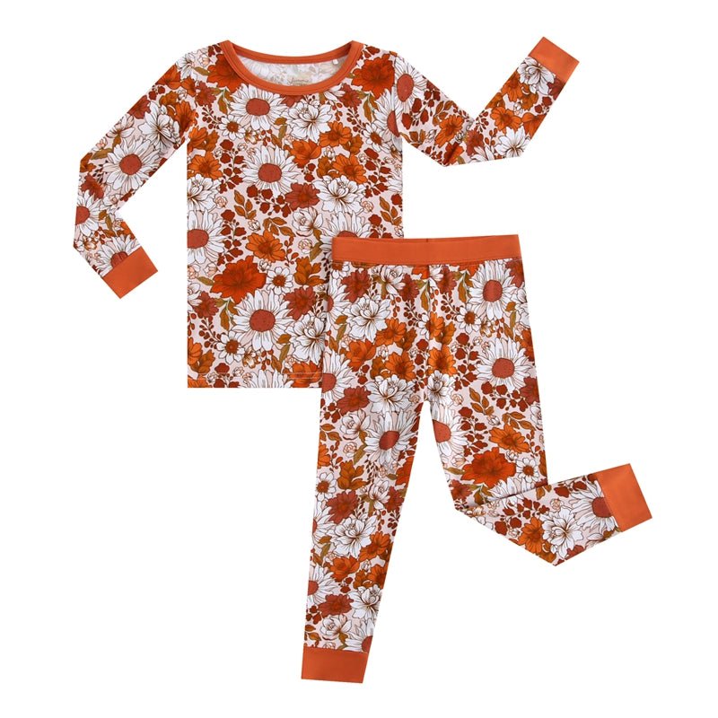 Falling For Florals Long Sleeve Pj's