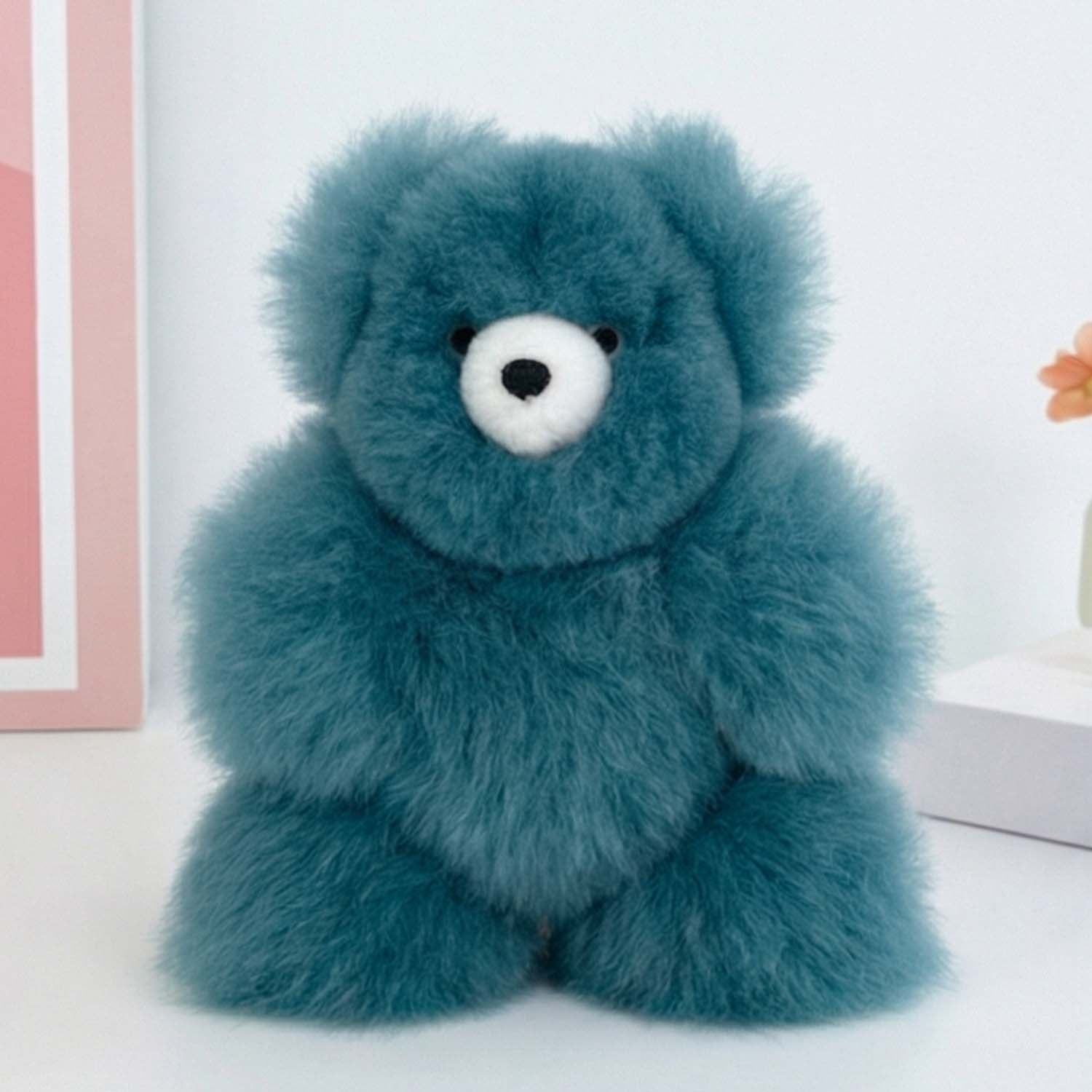 New! Fantasy Alpaca Stuffed Animal - Bear - Micro 7"