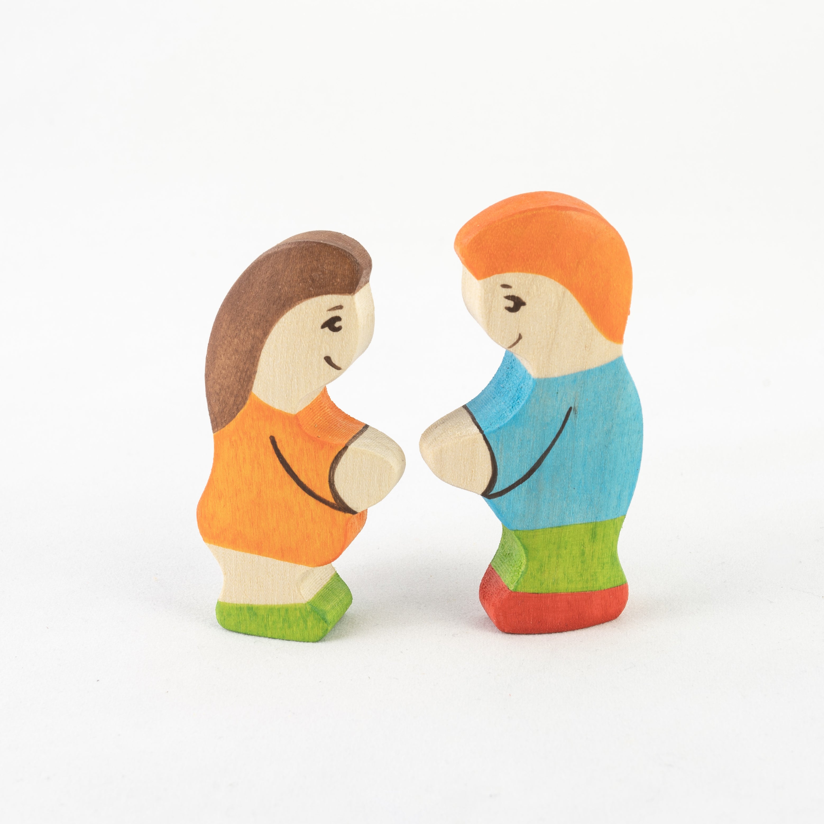 Waldorf Wooden Farmers Family- 5 Pieces