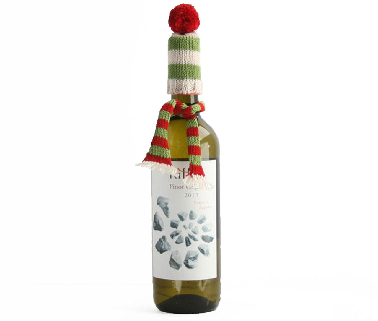 Wine Bottle Topper In Green