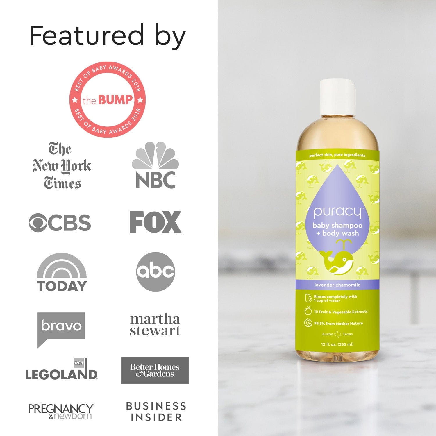 Baby Shampoo & Body Wash (tear-free)