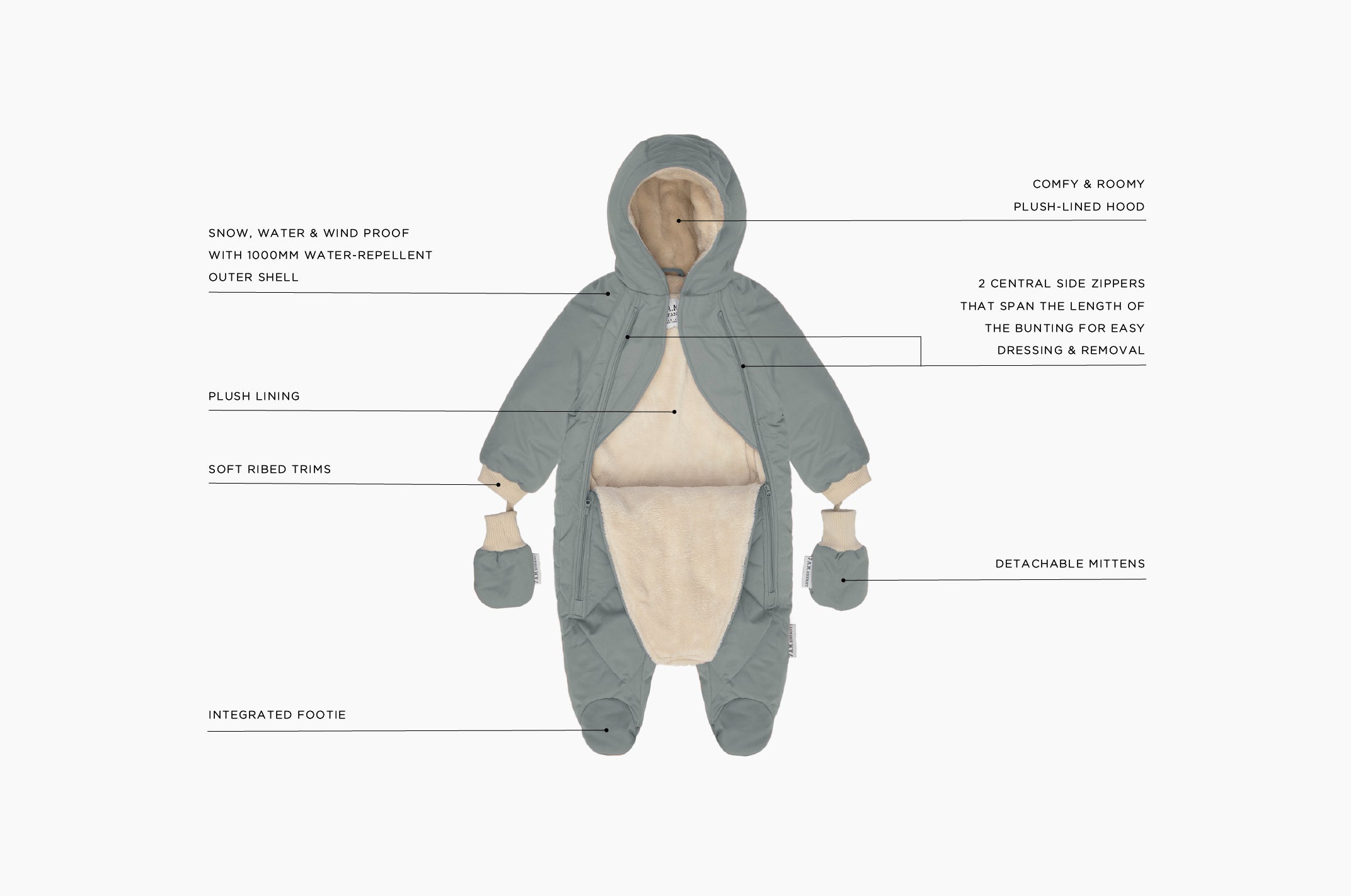 Snow Jumpsuit - Benji Plush