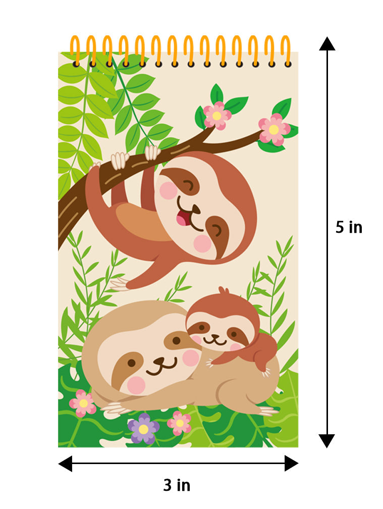 Sloth Party Favor Bundle For 12 Kids