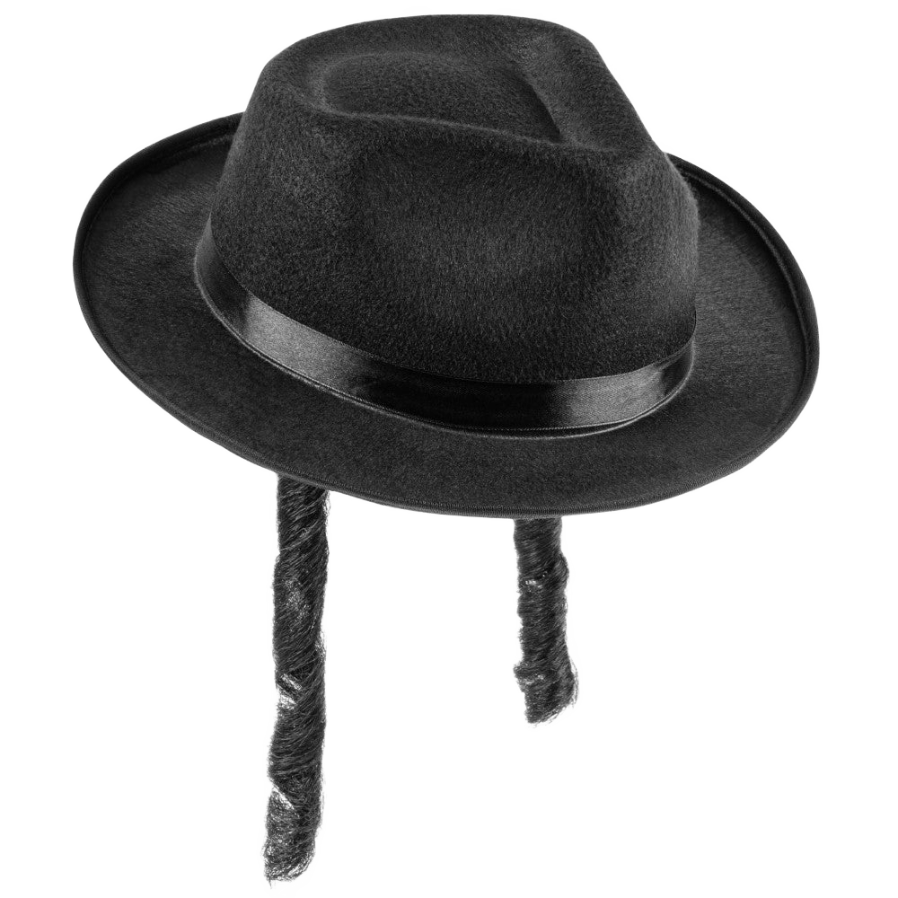 Fedora With Side Locks