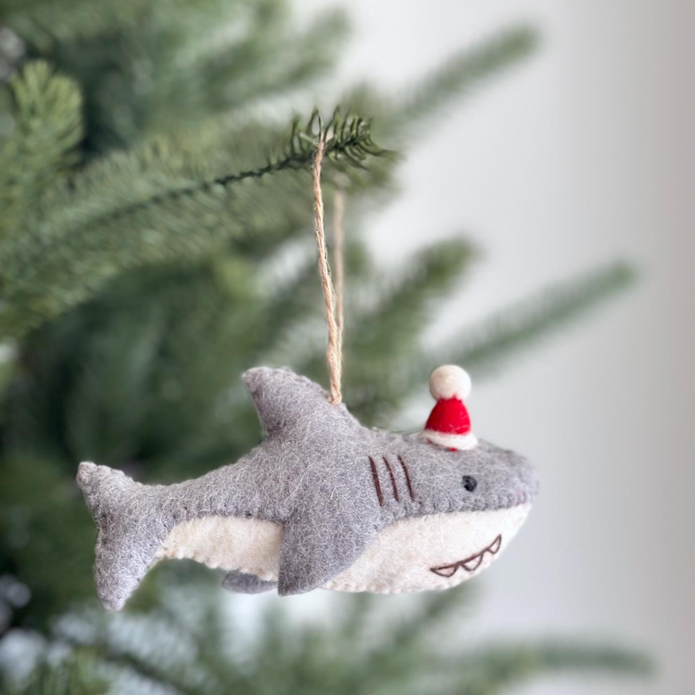 Felt Baby Shark Ornament