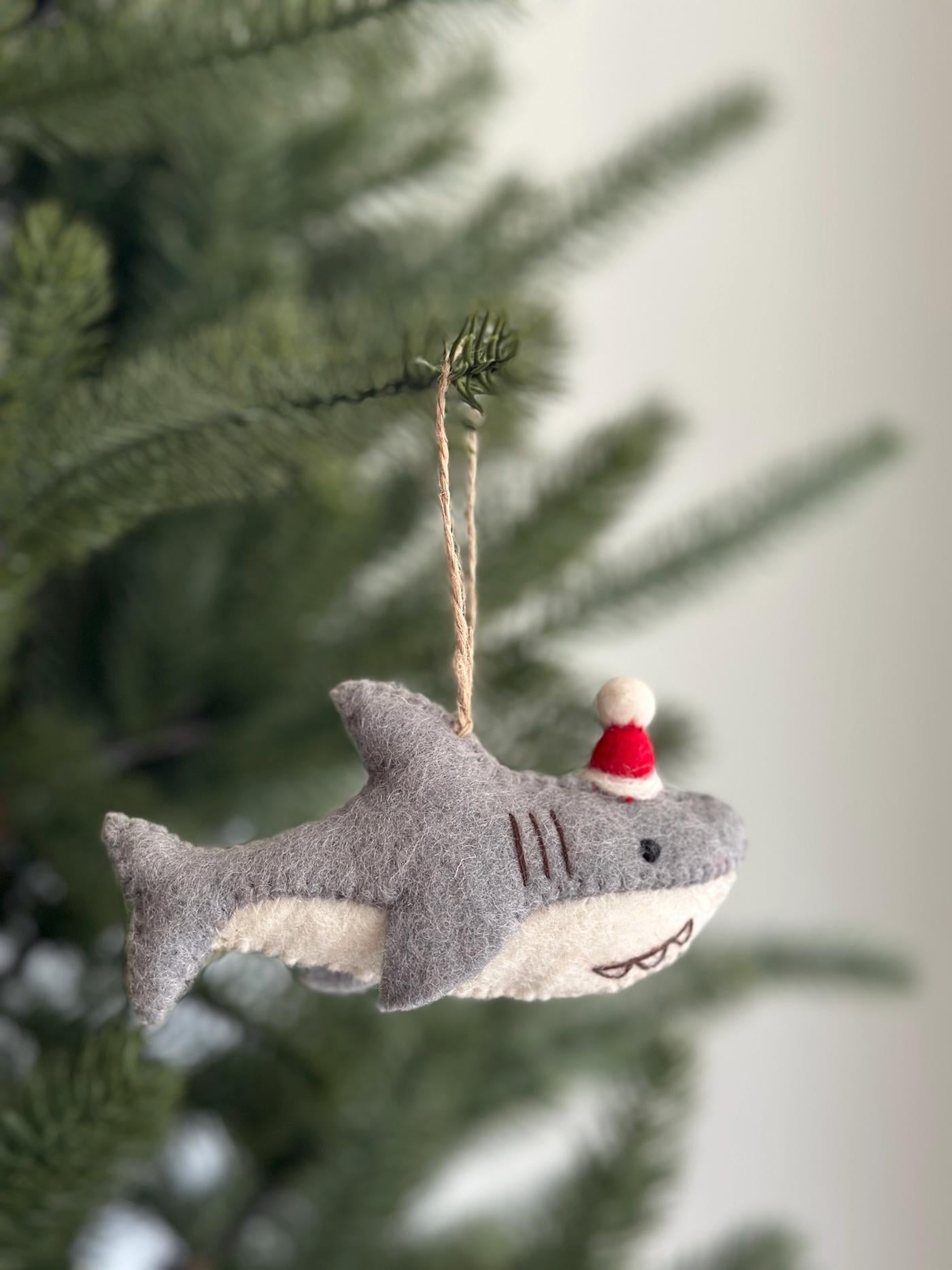Felt Baby Shark Ornament