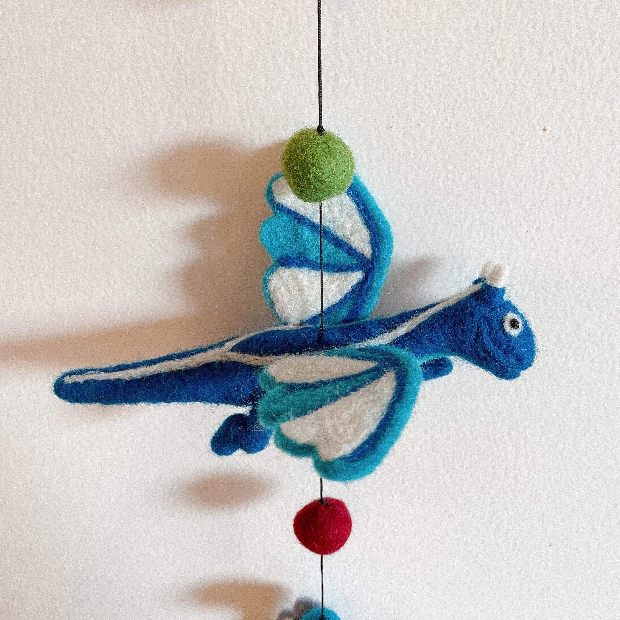 Felt Dragon Garland