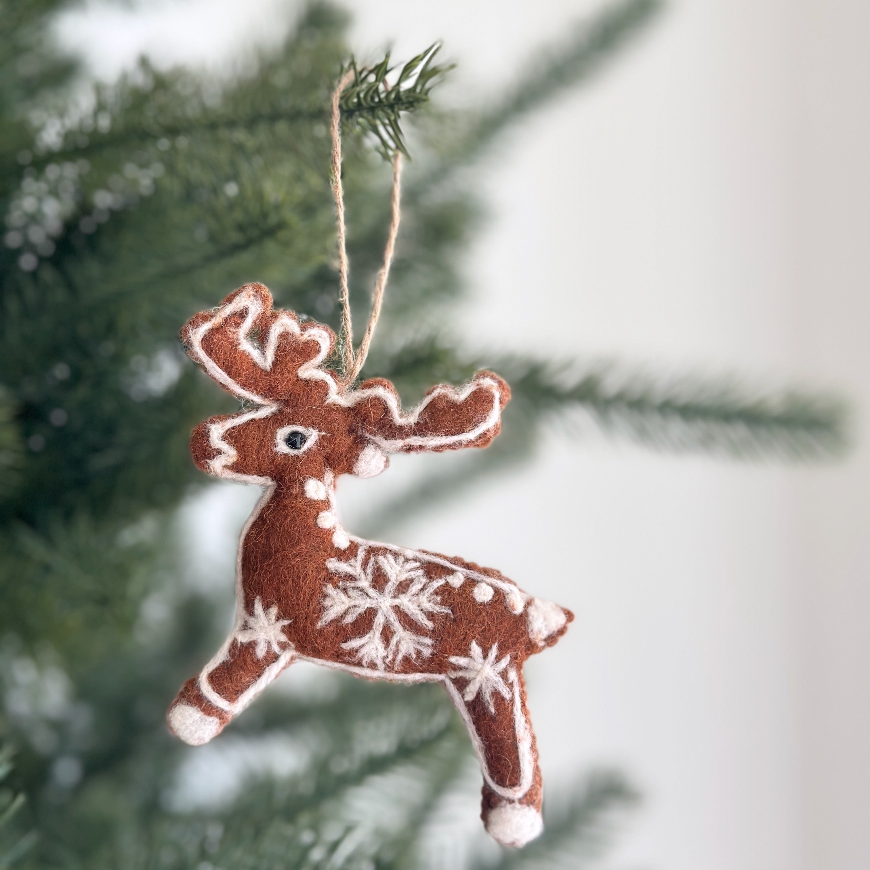 Felt Gingerbread Collection - Reindeer