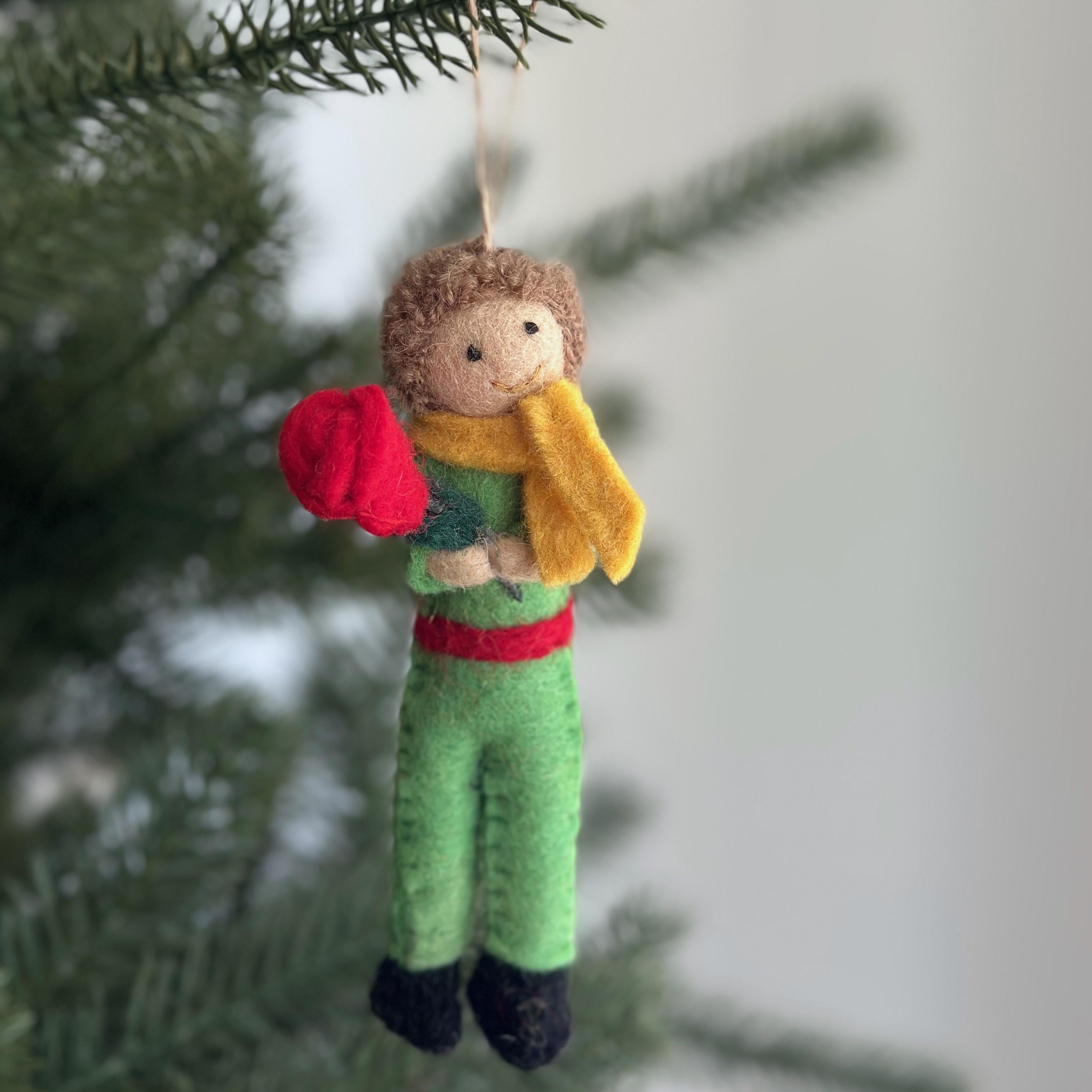 Felt Little Prince Ornament