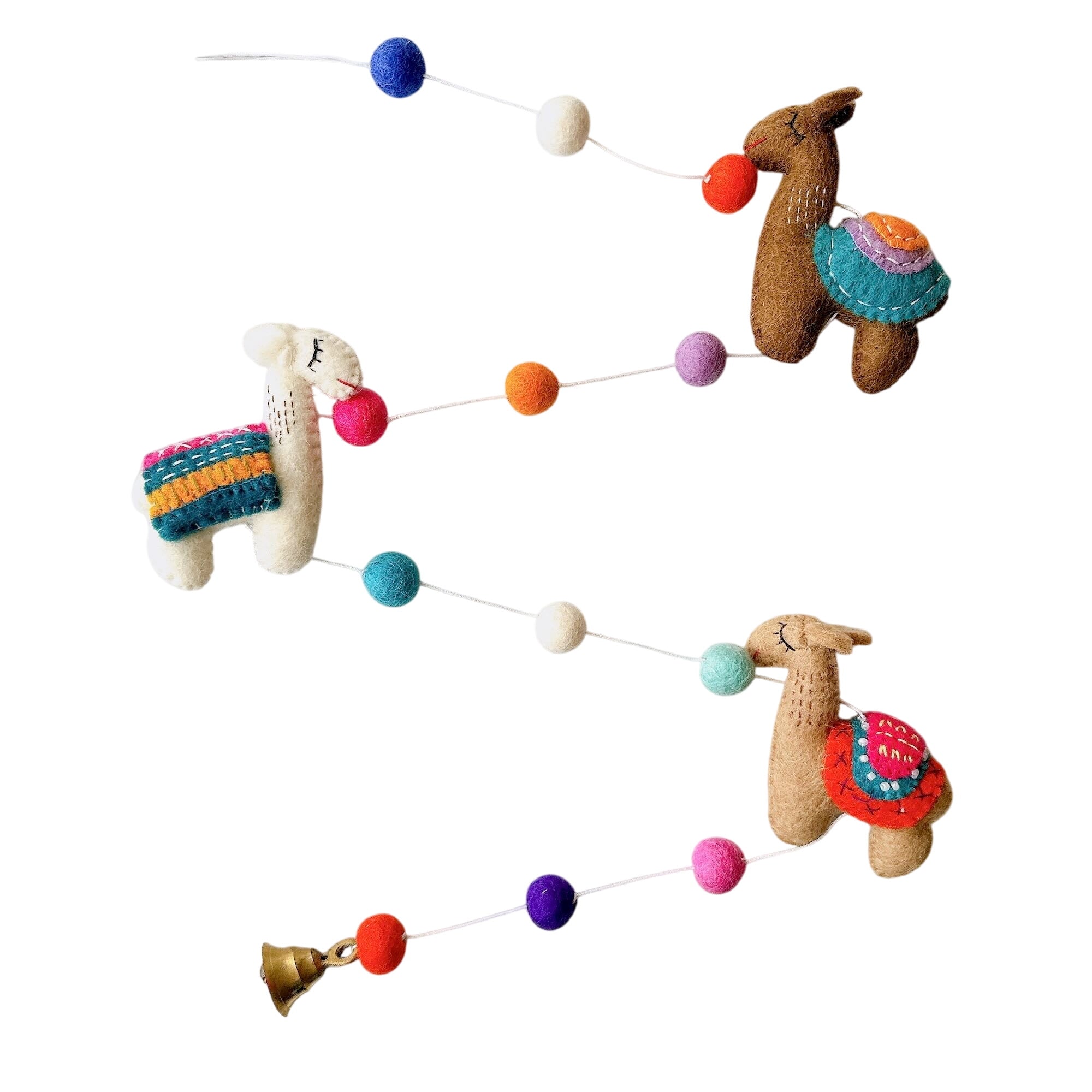 Felt Llama Garland 2