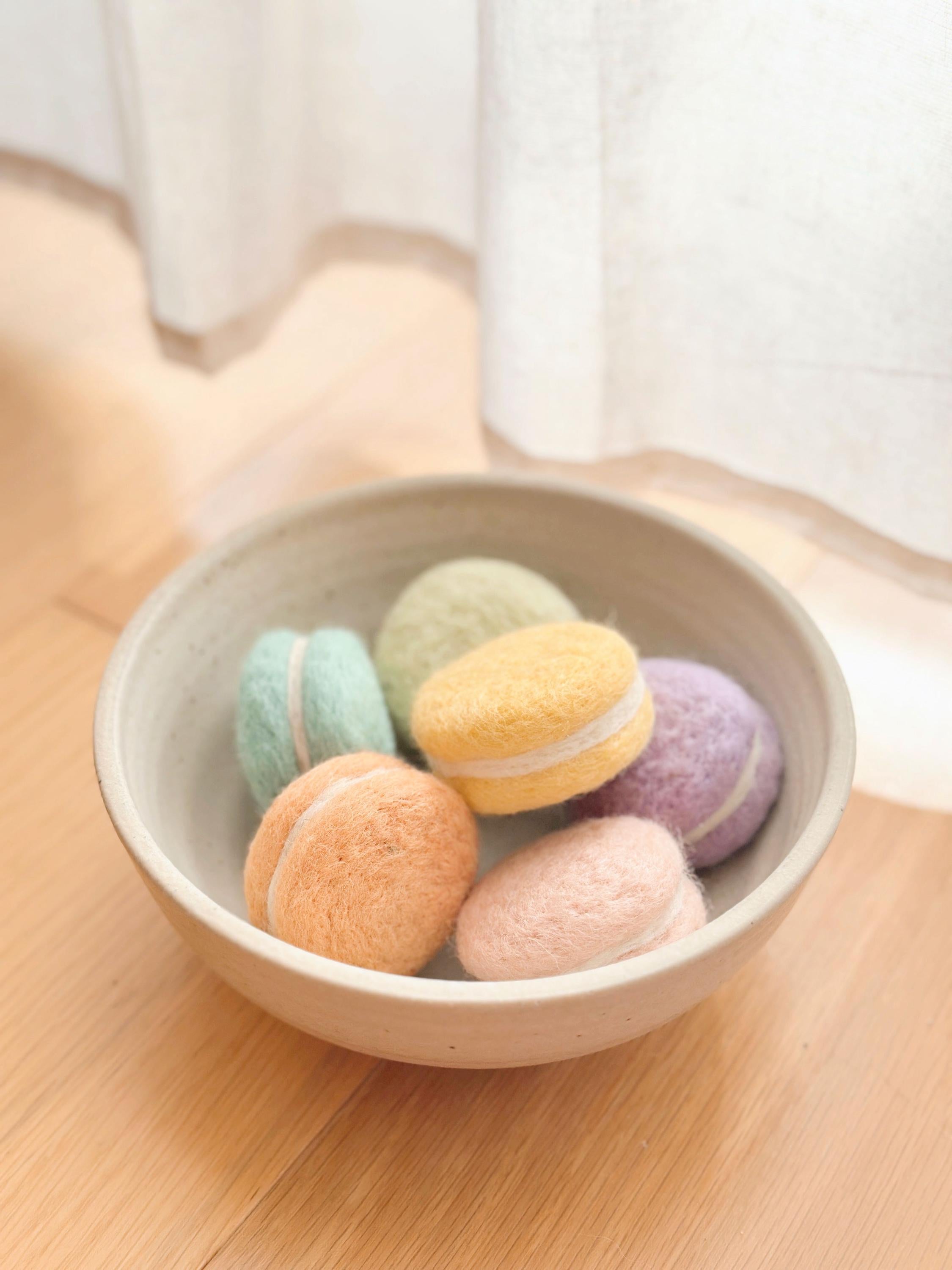 Felt Macarons