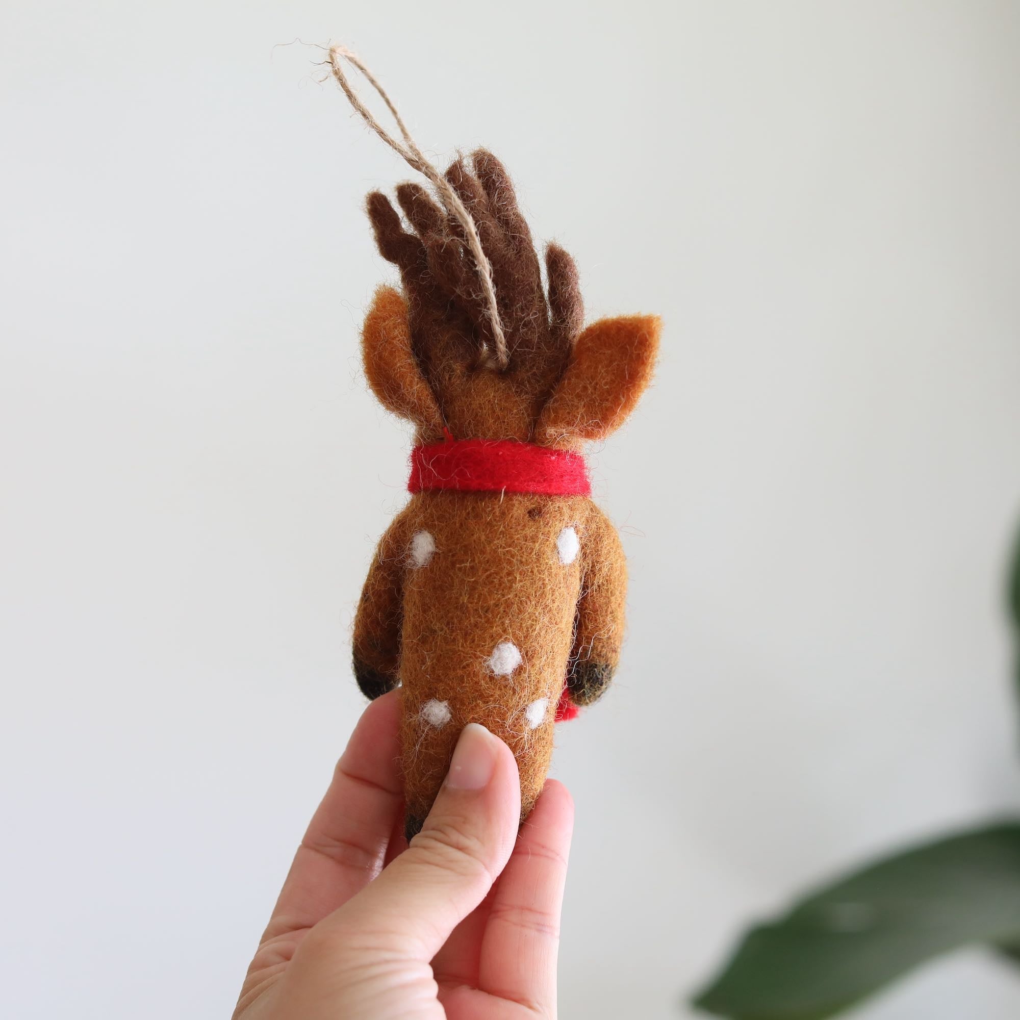 Felt Ornament - Cute Christmas Reindeer