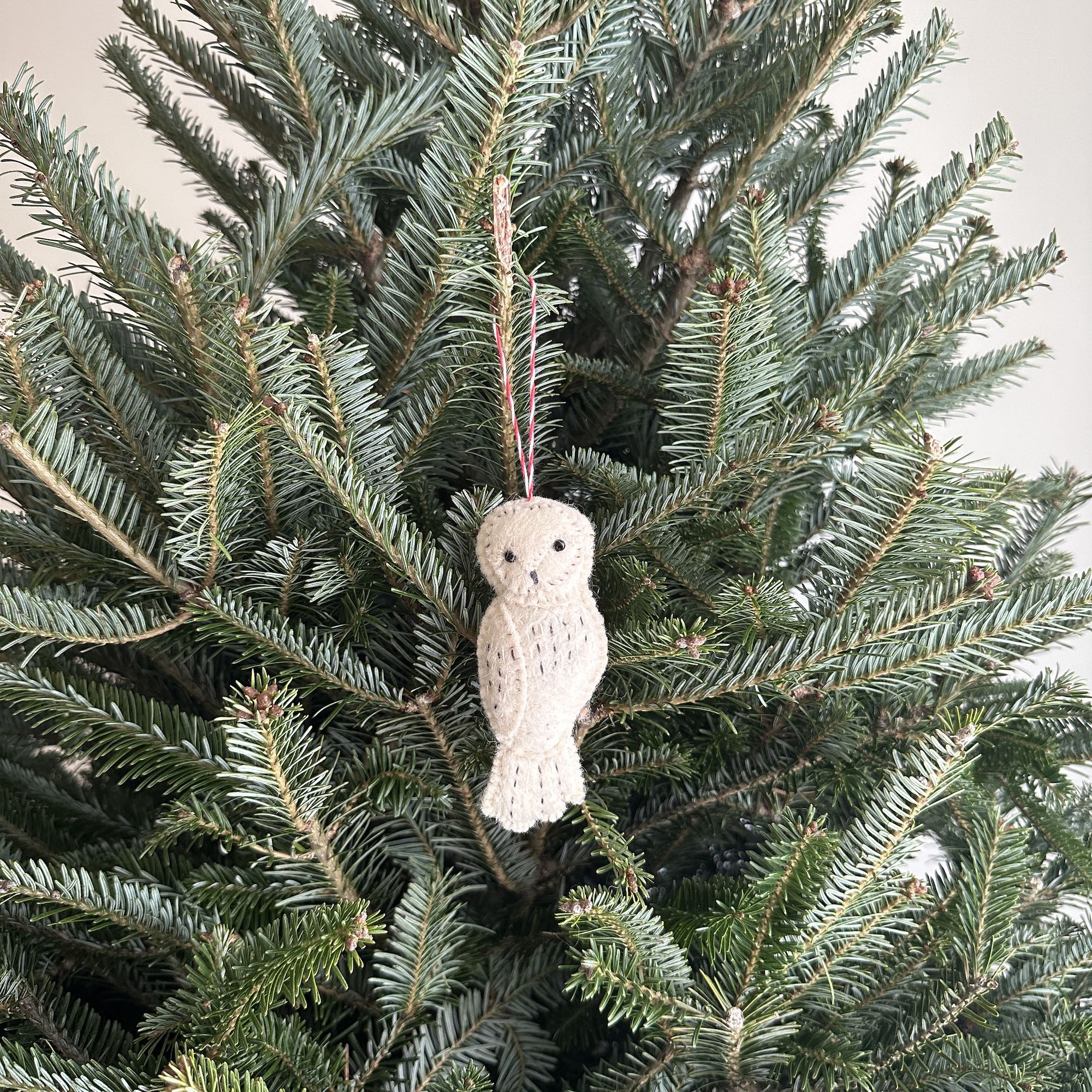 Felt Ornament - Owl Family