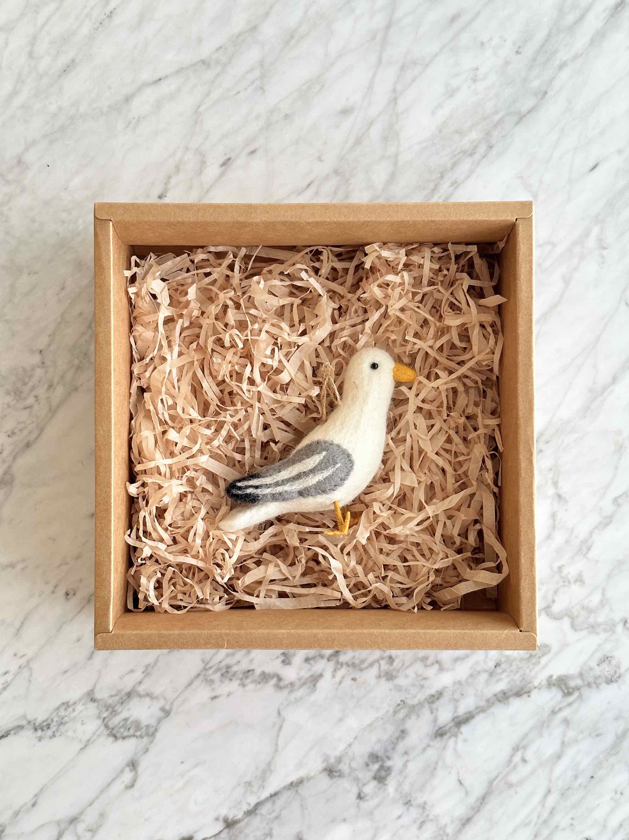 Felt Ornament - Seagull