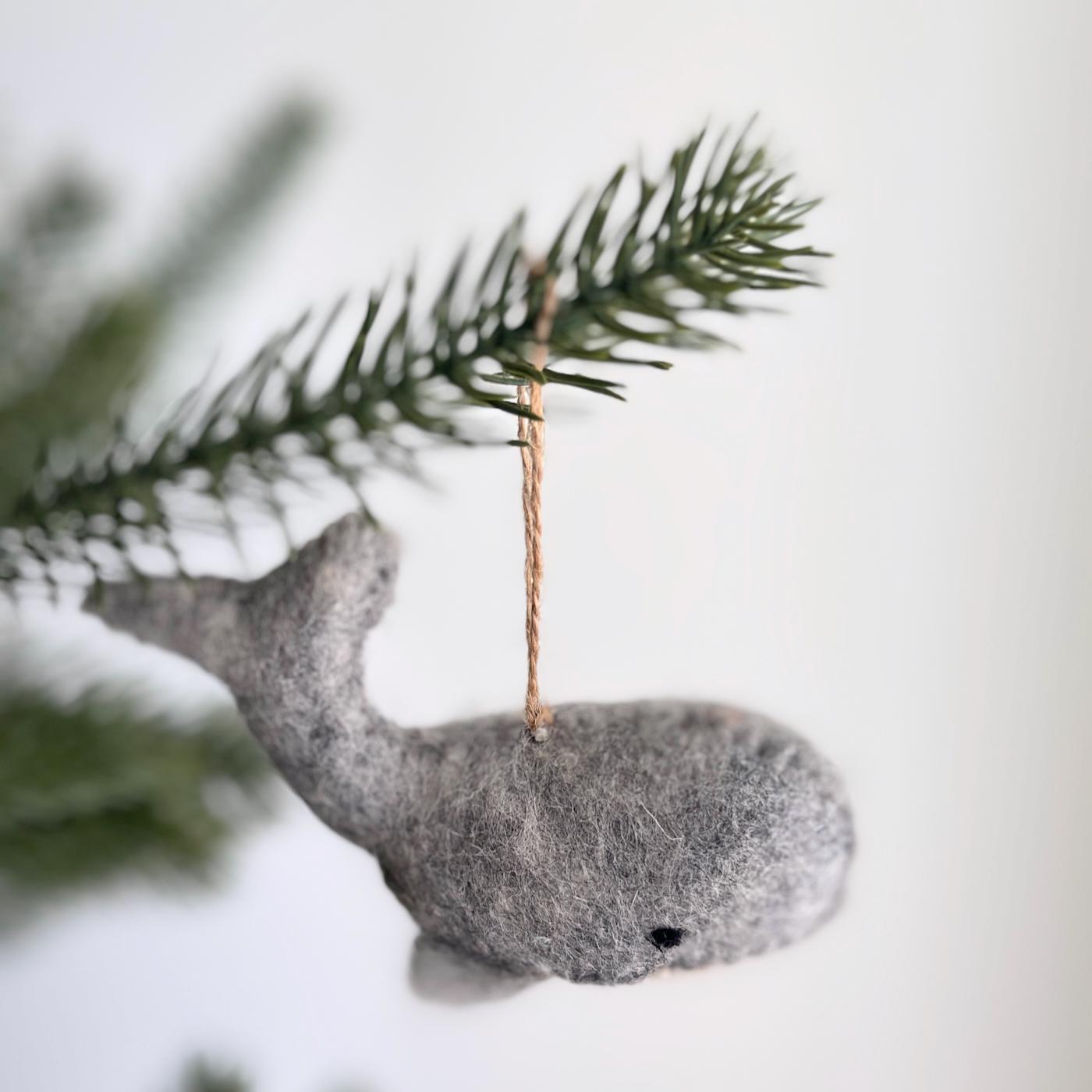 Felt Sea Animal Ornaments