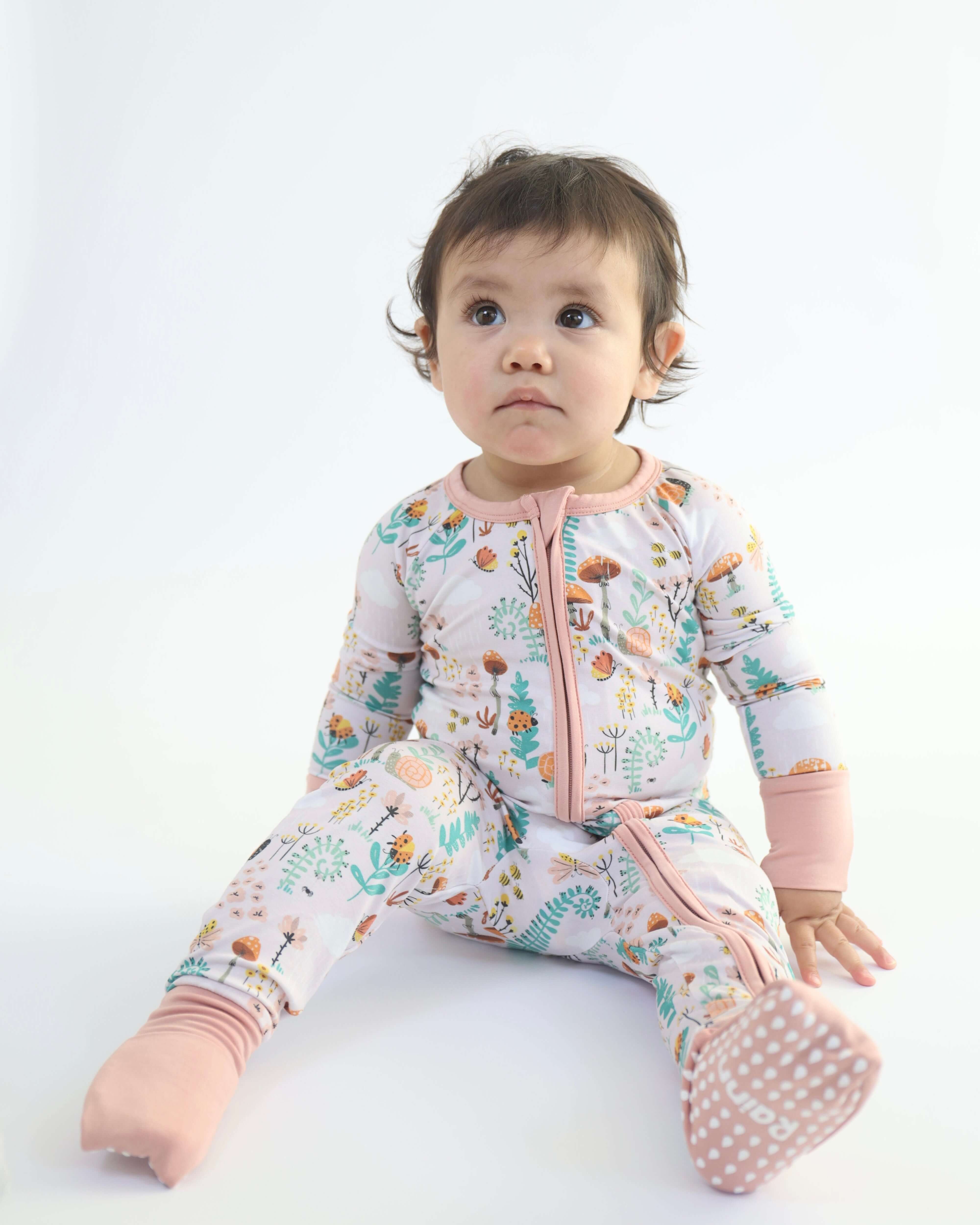 Bamboo Zipp Jammies - Fern 🌿