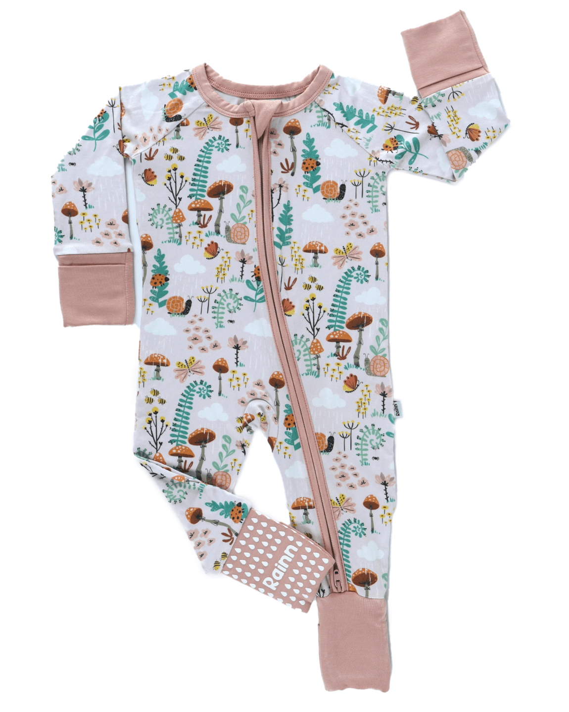 Bamboo Zipp Jammies - Fern 🌿