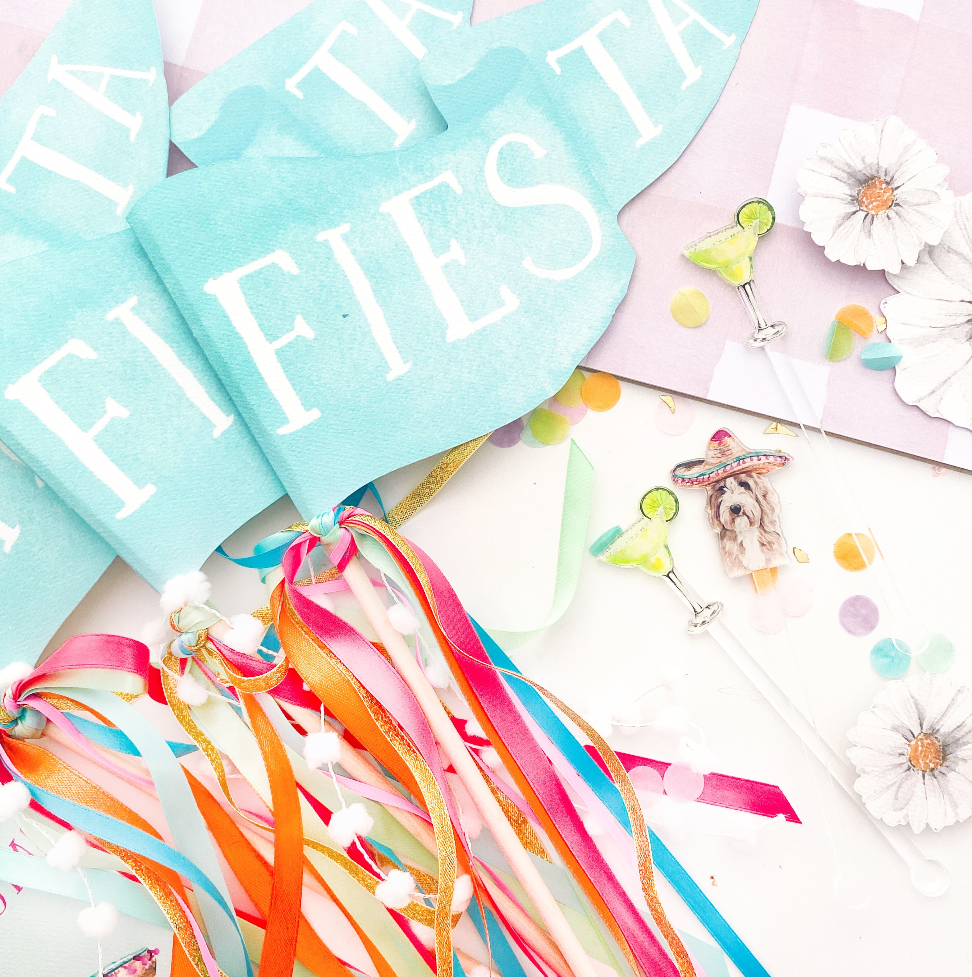 Fiesta Party Pennant