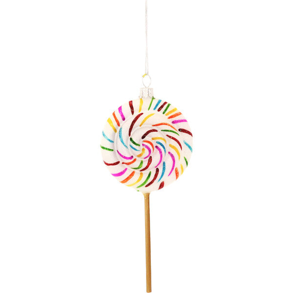 Rainbow Lollipop Ornament
